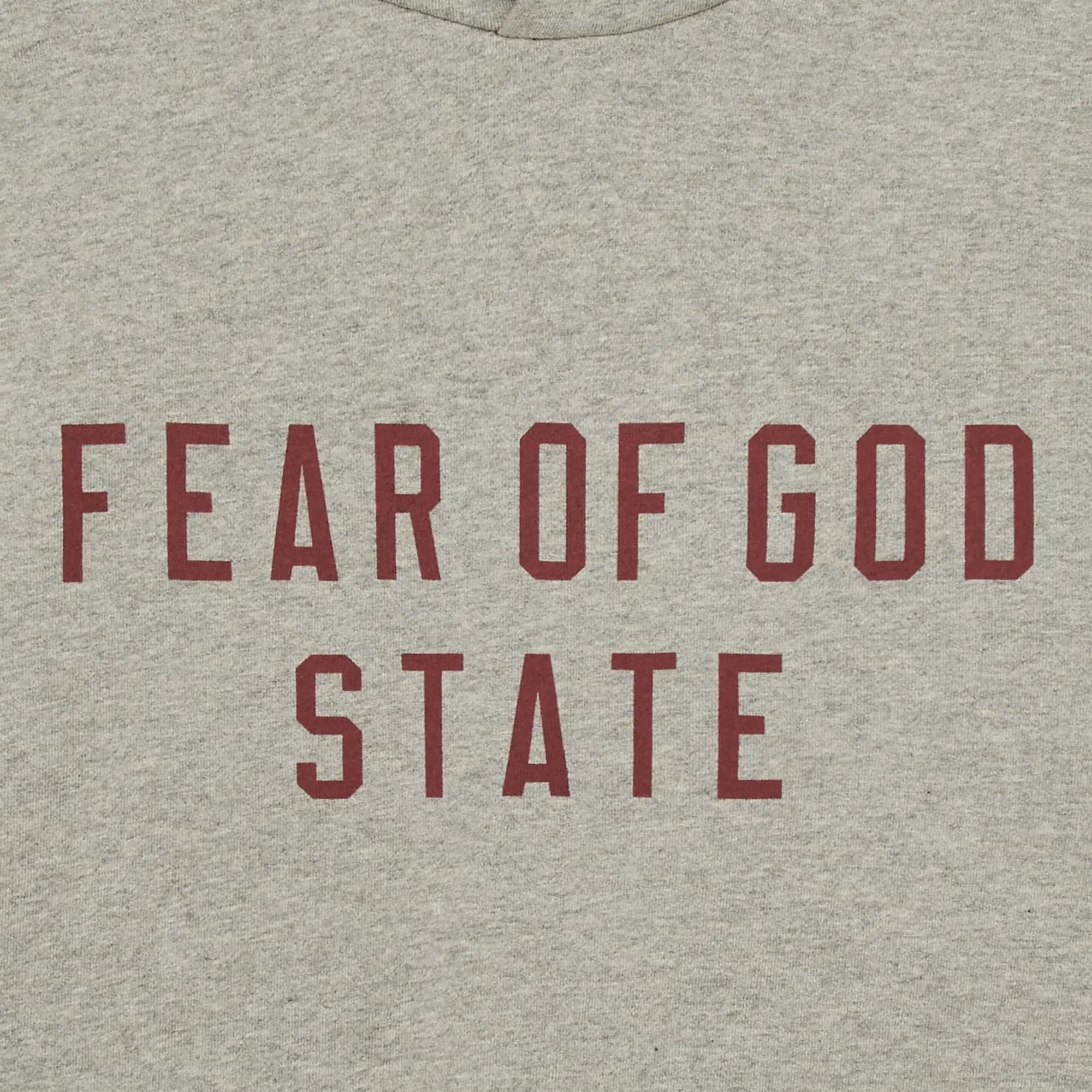Fear of God Essentials Fleece Hoodie 'Dark Heather' 3