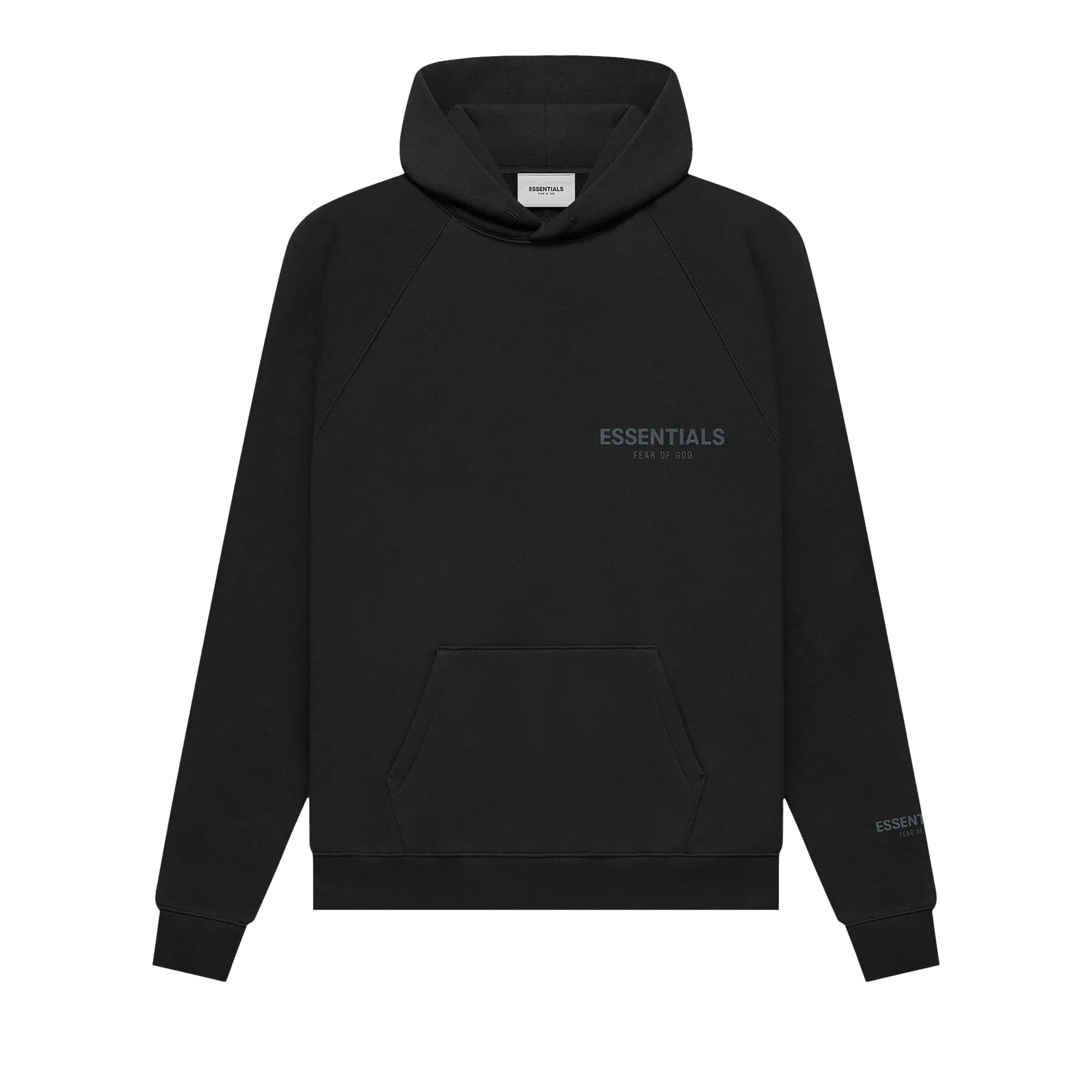 Fear of God Essentials Pullover Hoodie 'Black' by Fear Of God Essentials