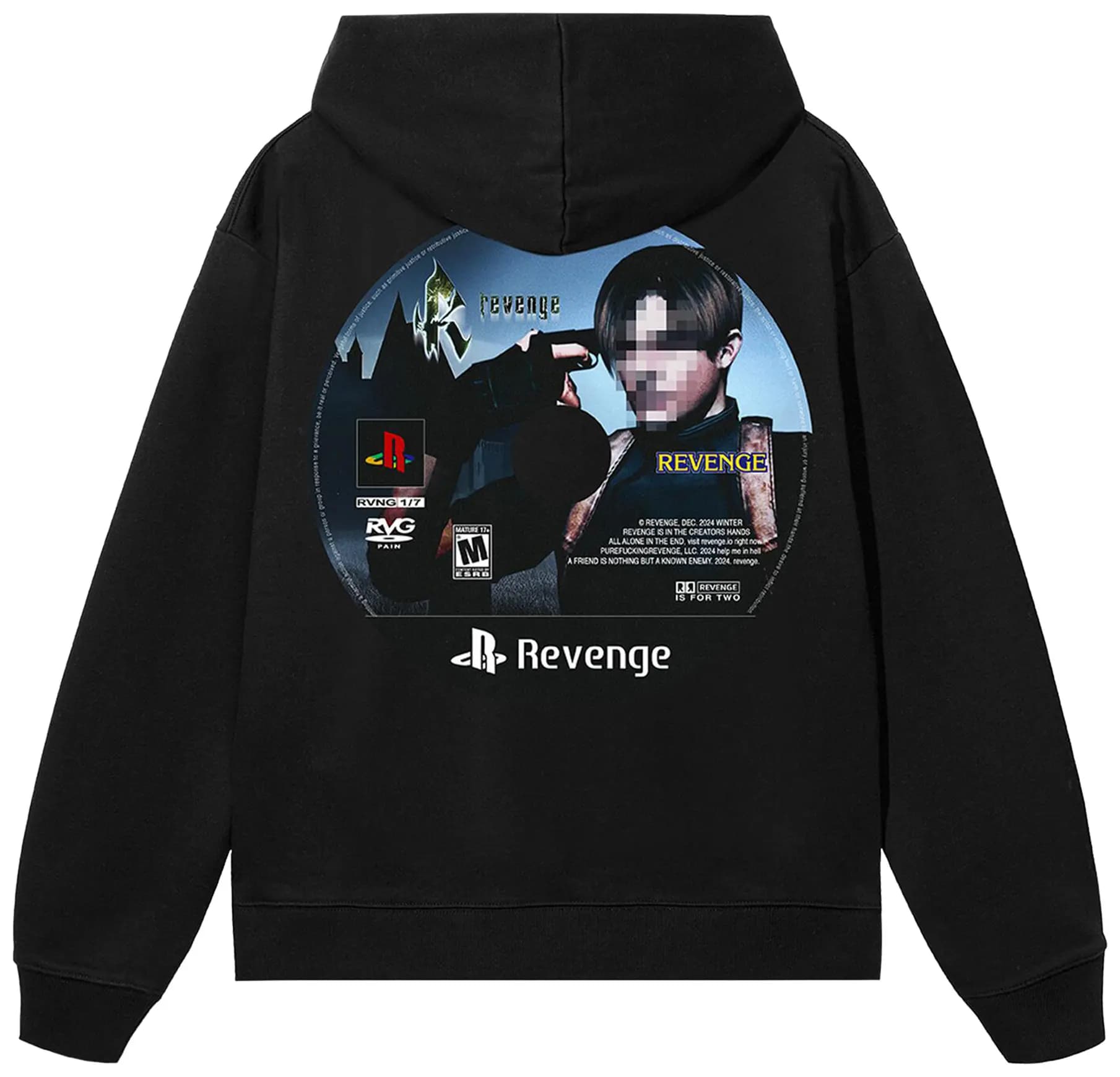 Revenge Horror Hoodie 'Black' 2