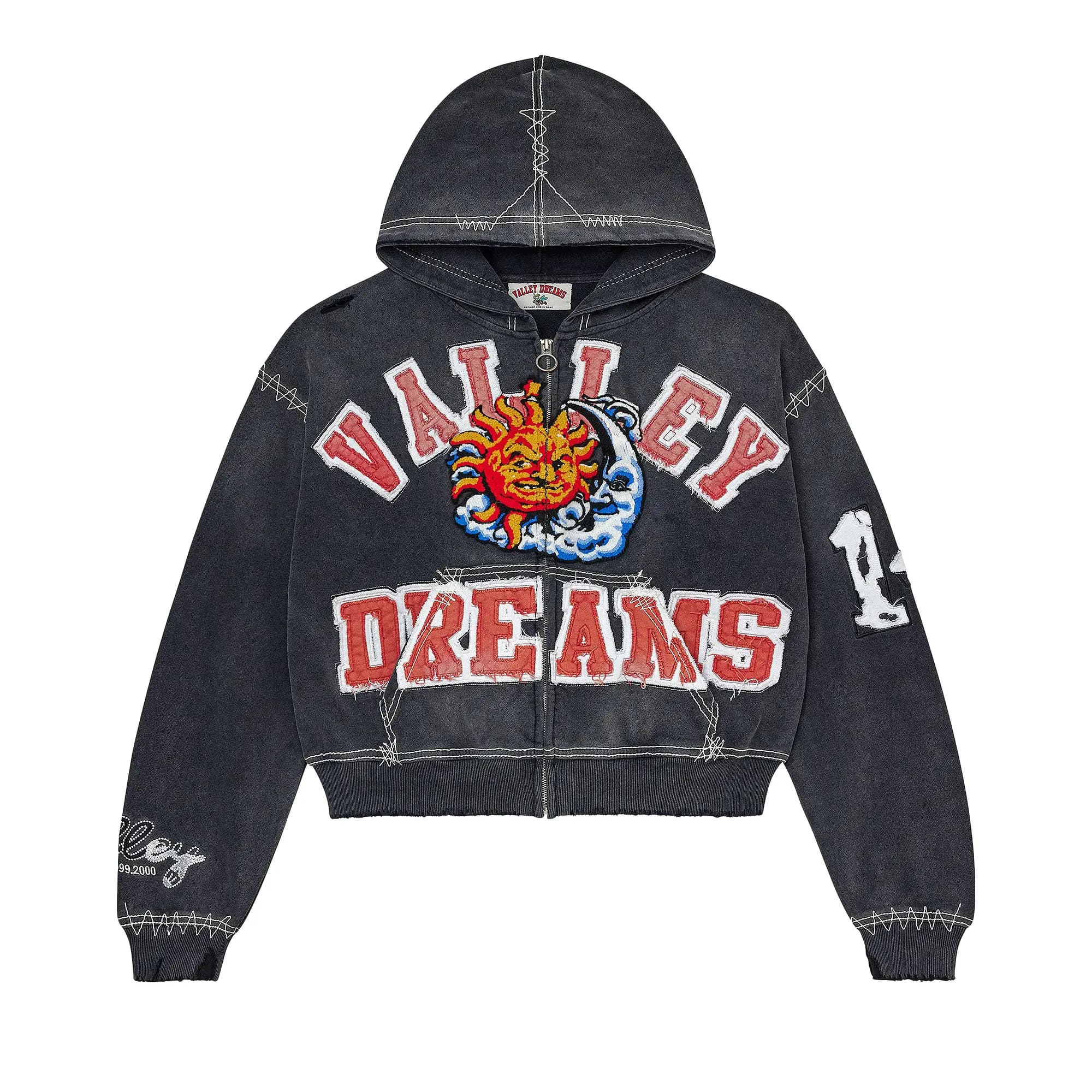 Vale Forever Sunny Zip Up 'Black' by Vale Forever