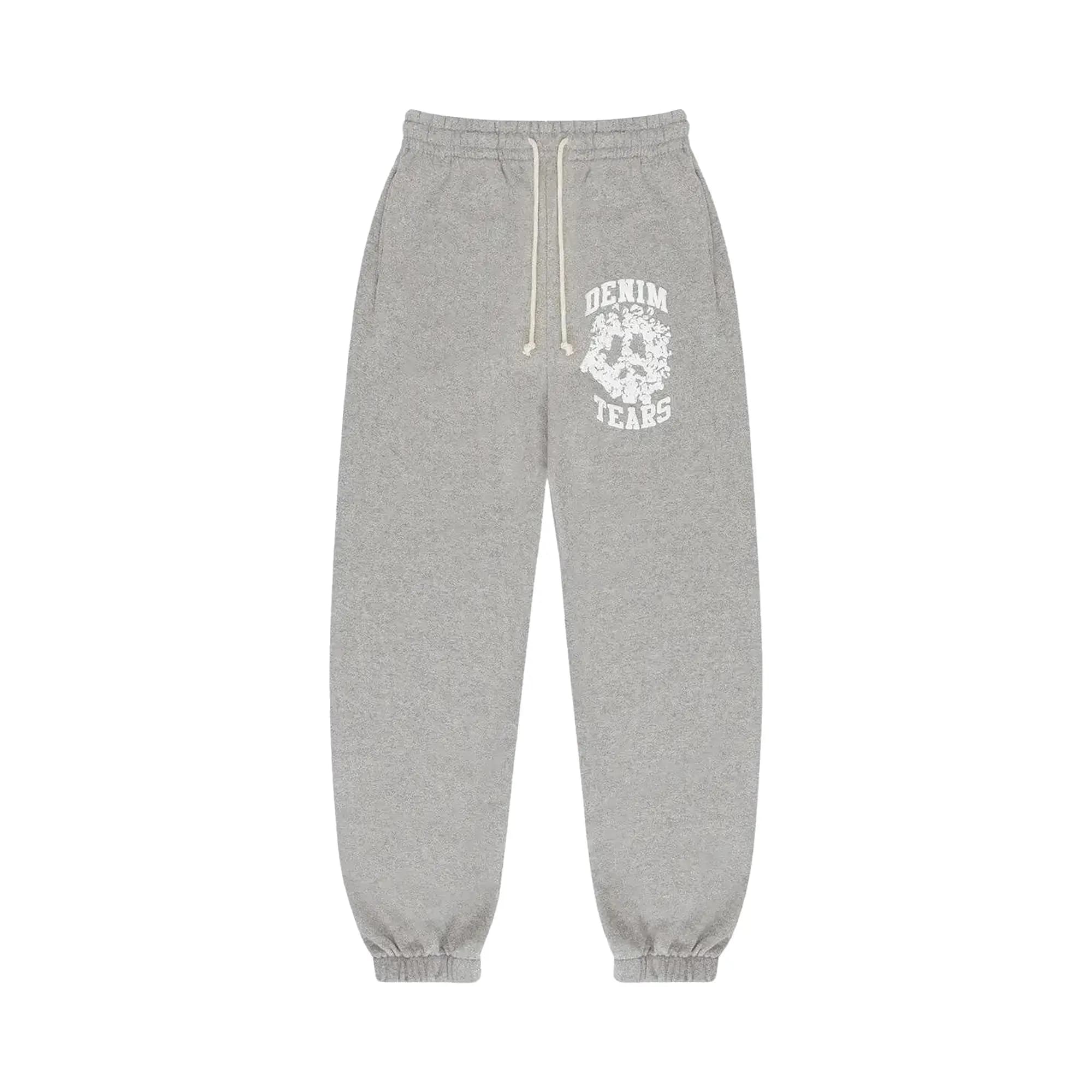 Denim Tears Denim University Sweatpants 'Grey/White' by Denim Tears
