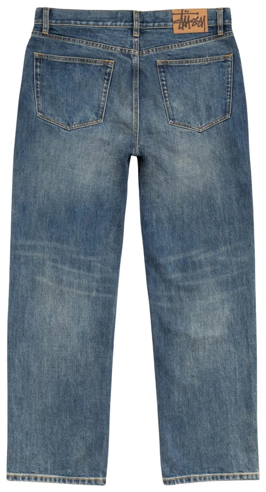 Stussy New Classic Jean Slub Denim 'Blue' 2