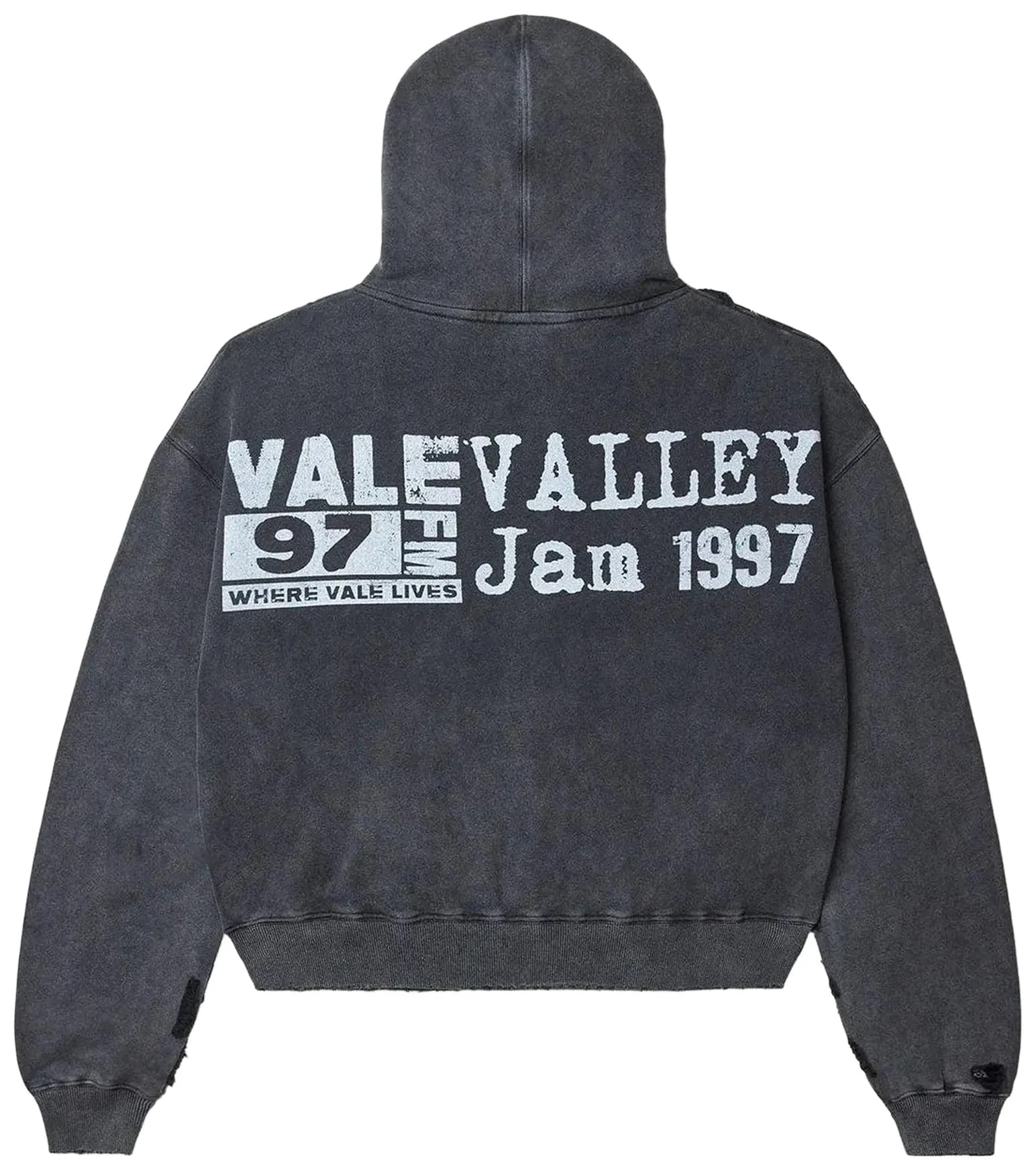 Vale Forever Big Chain Hoodie 'Black' 2