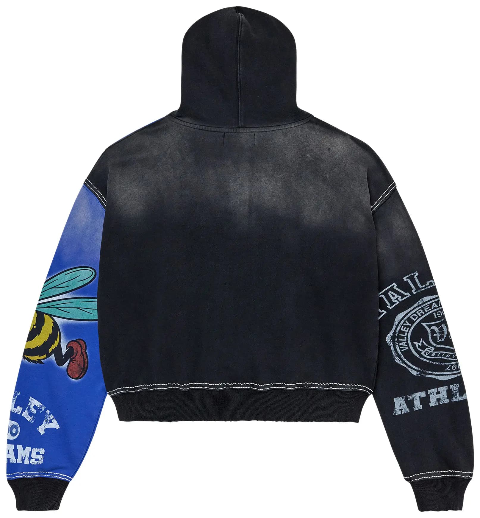Vale Forever Bipolar Big Zip Up 'Black/Blue' 2