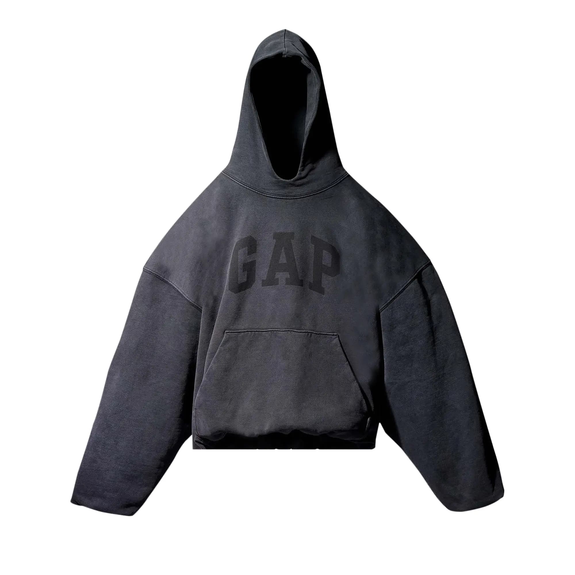 Yeezy Gap Engineered by Balenciaga Dove Hoodie 'Washed Black' by Yeezy Gap