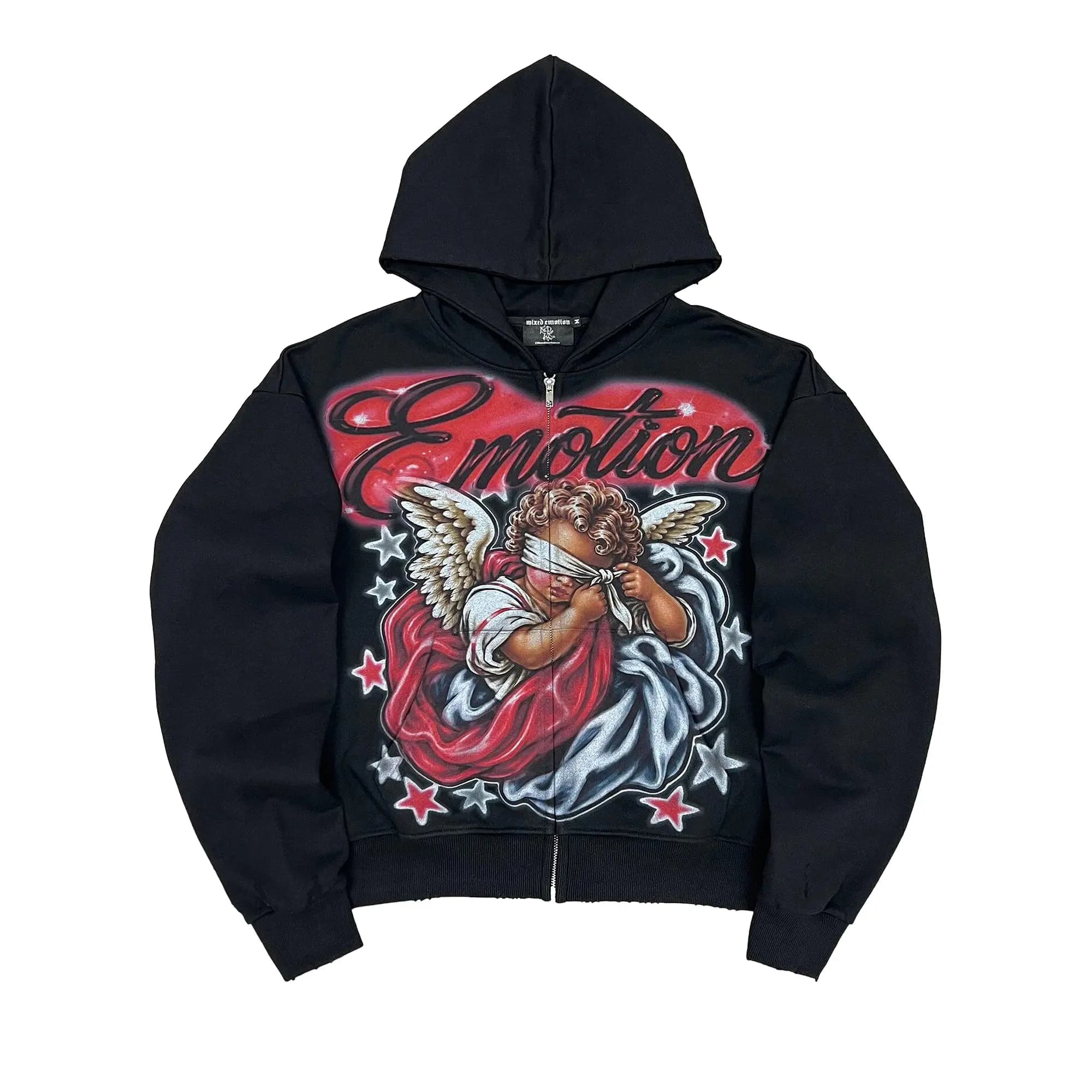 Mixed Emotion Unveiled Hoodie Blk 'Black' by Mixed Emotion