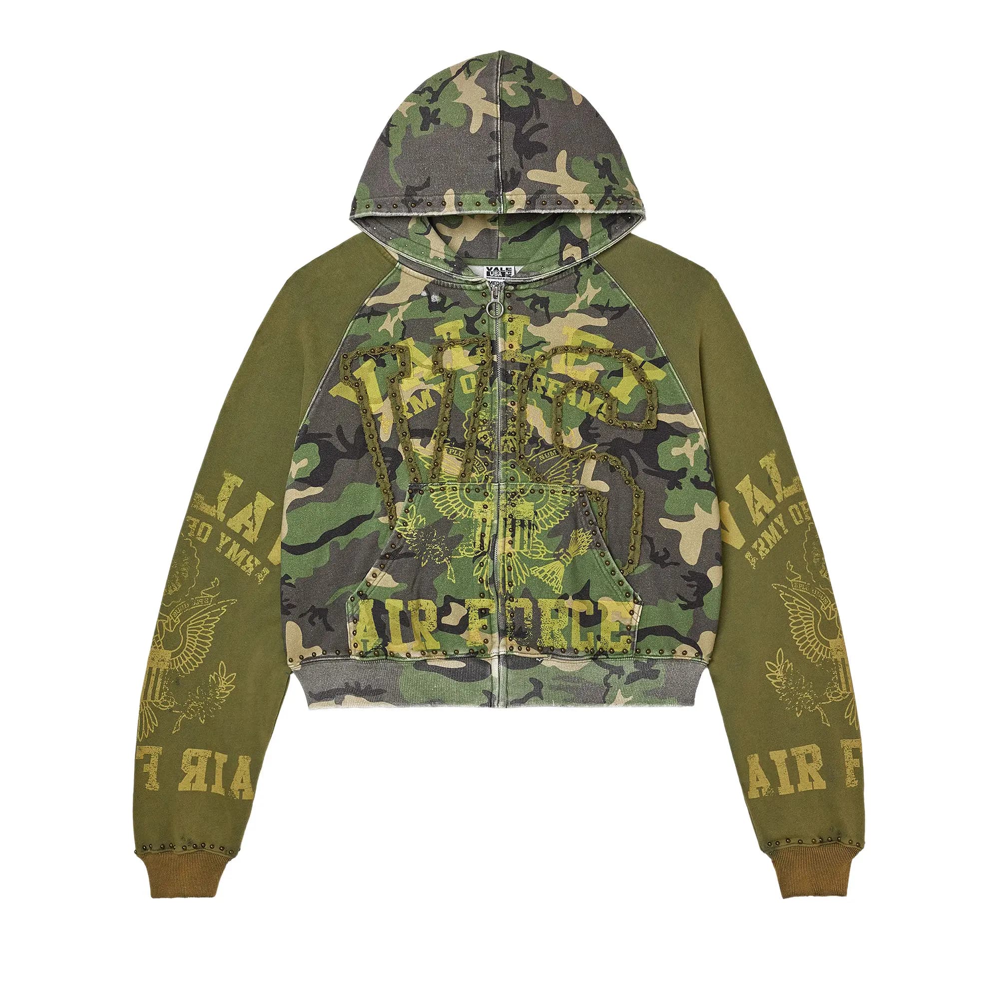 Vale Forever Terrain Zip Up 'Green/Yellow' by Vale Forever