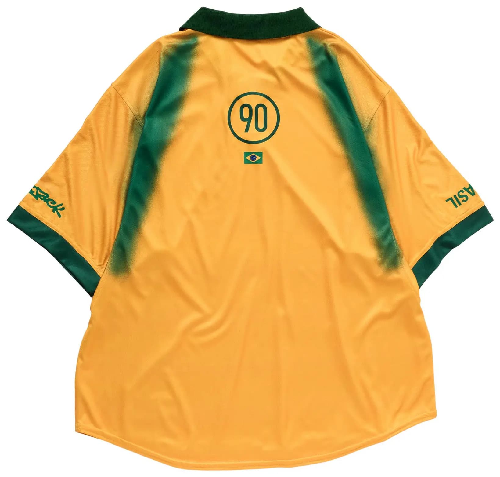 Cactus Jack by Travis Scott x Nike Brasil Total 90 Retro Jersey 'Yellow' by Cactus Jack By Travis Scott