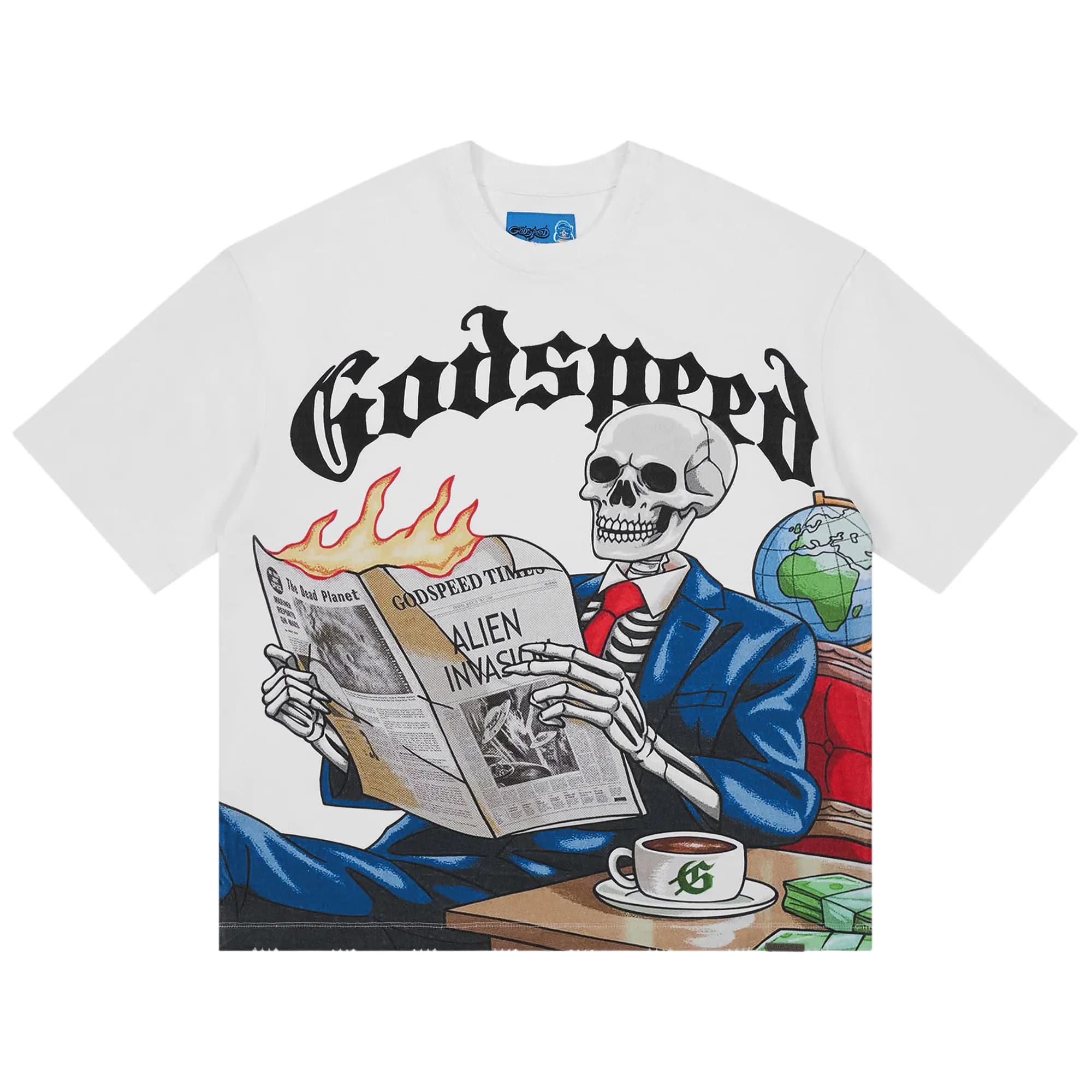 Godspeed Times T-Shirt NG 'White' by Godspeed