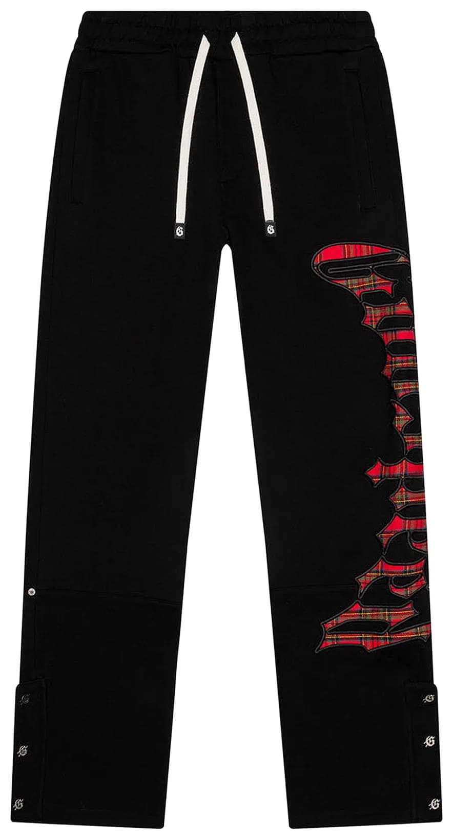 Godspeed OG Logo Sweatsuit 'Black/Red Plaid' 3