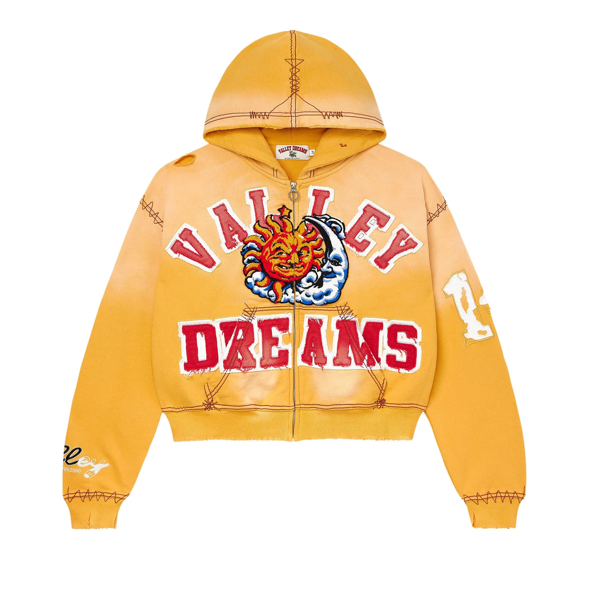 Vale Forever Sunny Zip Up 'Yellow' by Vale Forever