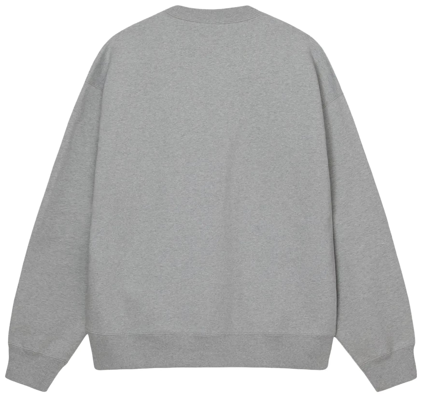 Stussy x Nike Fleece Crew 'Dark Grey Heather' 2