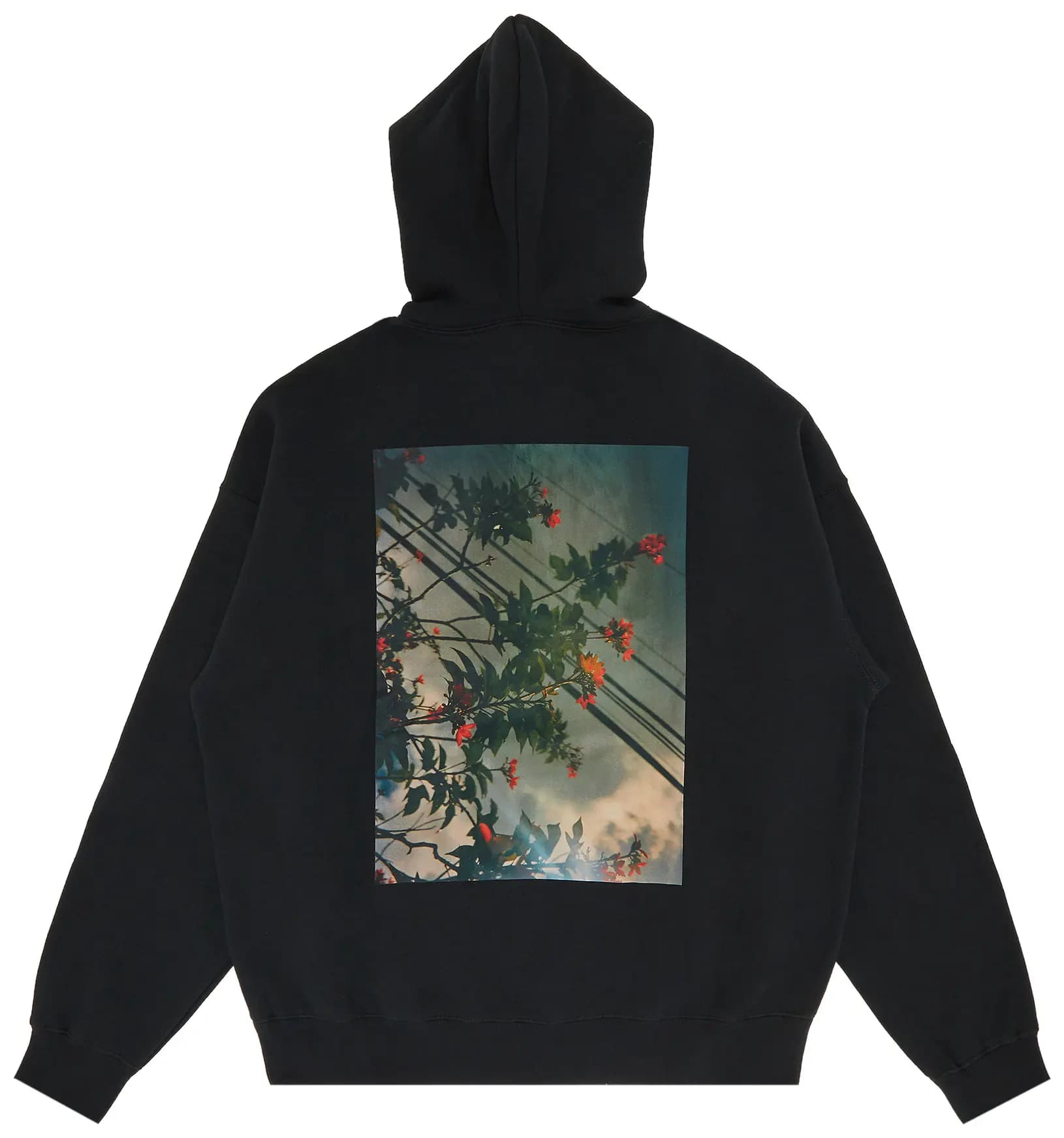 Fear of God Essentials Photo Pullover Hoodie 'Black' 2