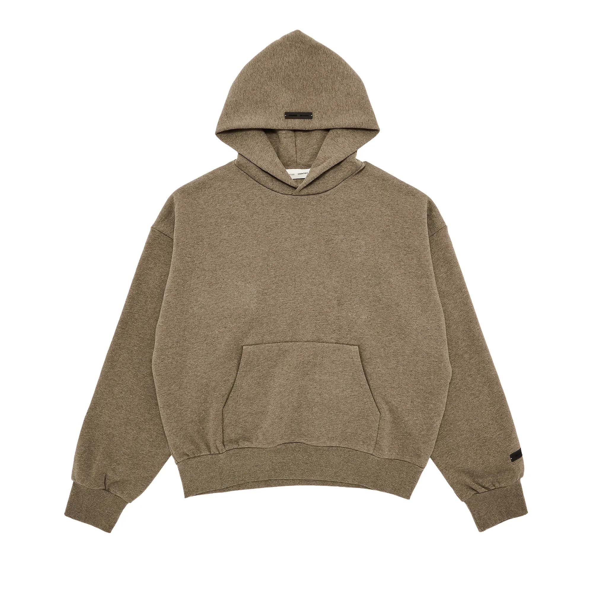 Fear of God Essentials Classic Fit Fleece Hoodie 'Homestead Heather' by Fear of God