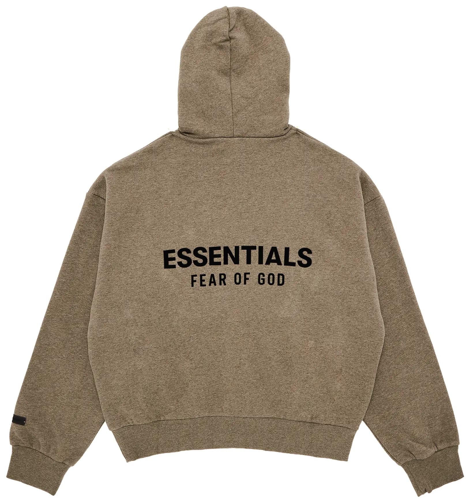 Fear of God Essentials Classic Fit Fleece Hoodie 'Homestead Heather' 2