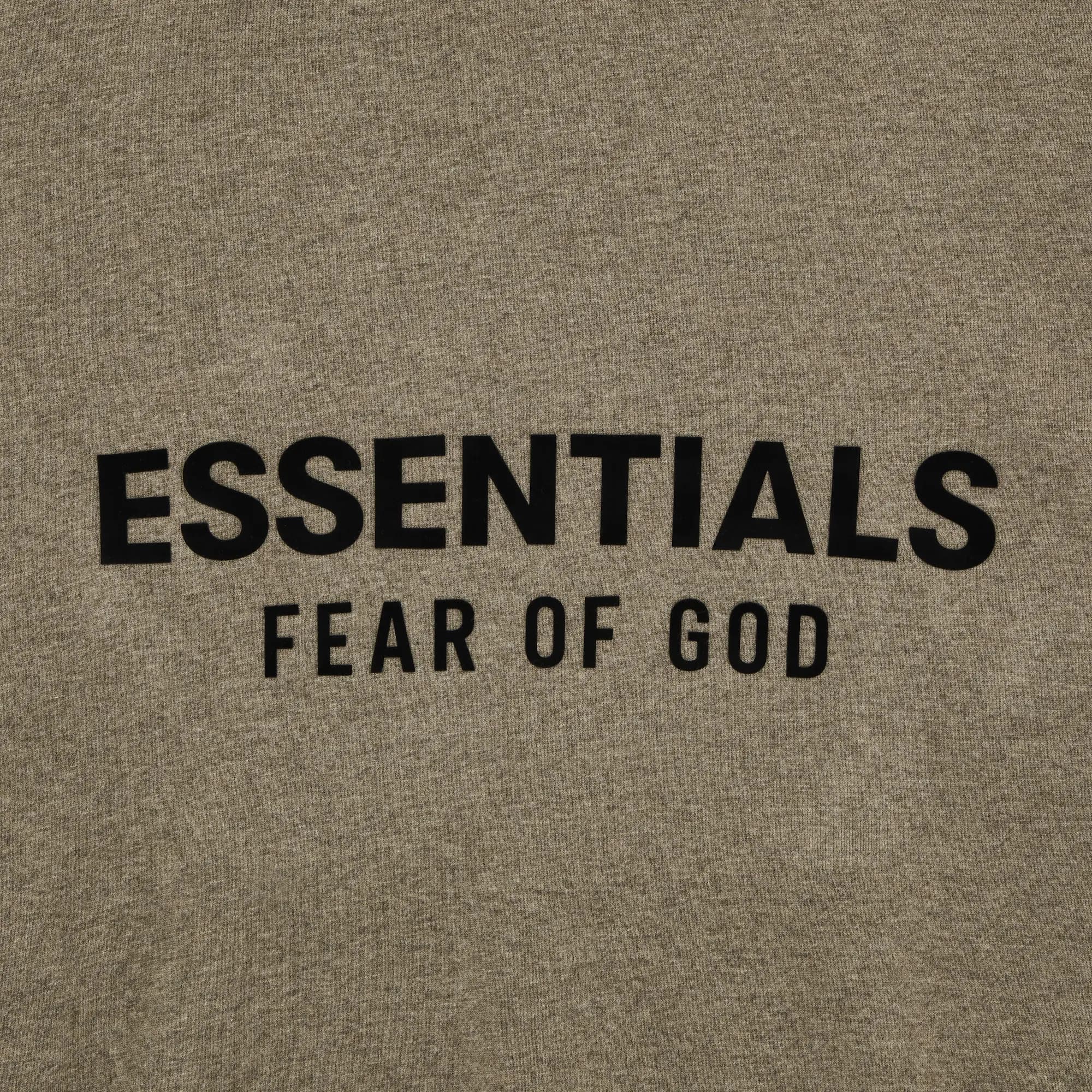 Fear of God Essentials Classic Fit Fleece Hoodie 'Homestead Heather' 3