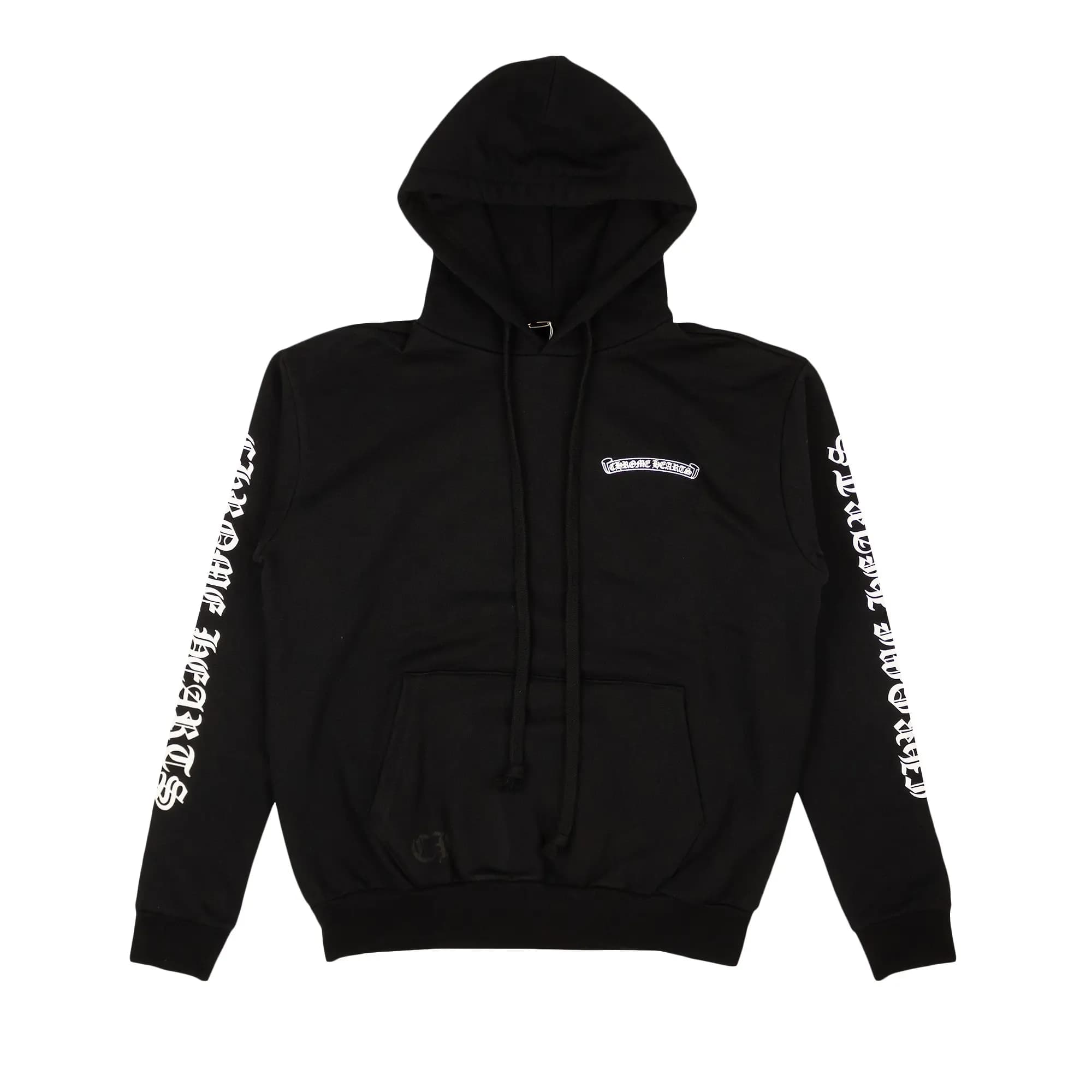 Chrome Hearts Script Logo Hoodie 'Black' by Chrome Hearts