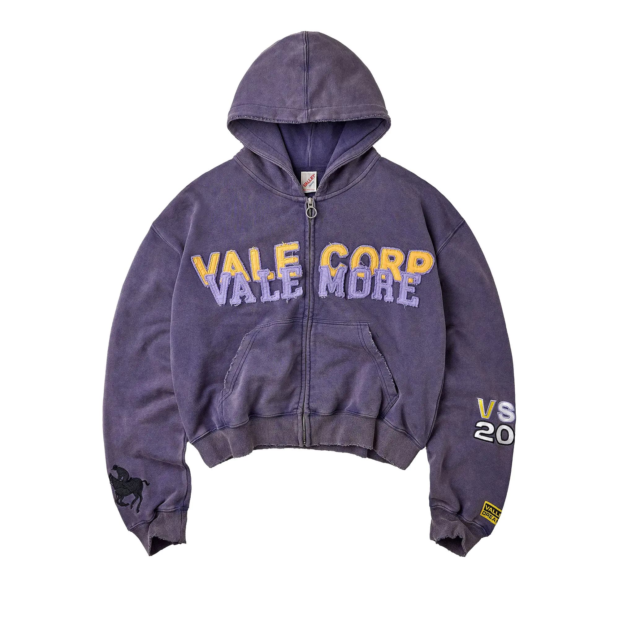 Vale Forever Navy Corp Zip Up 'Purple' by Vale Forever