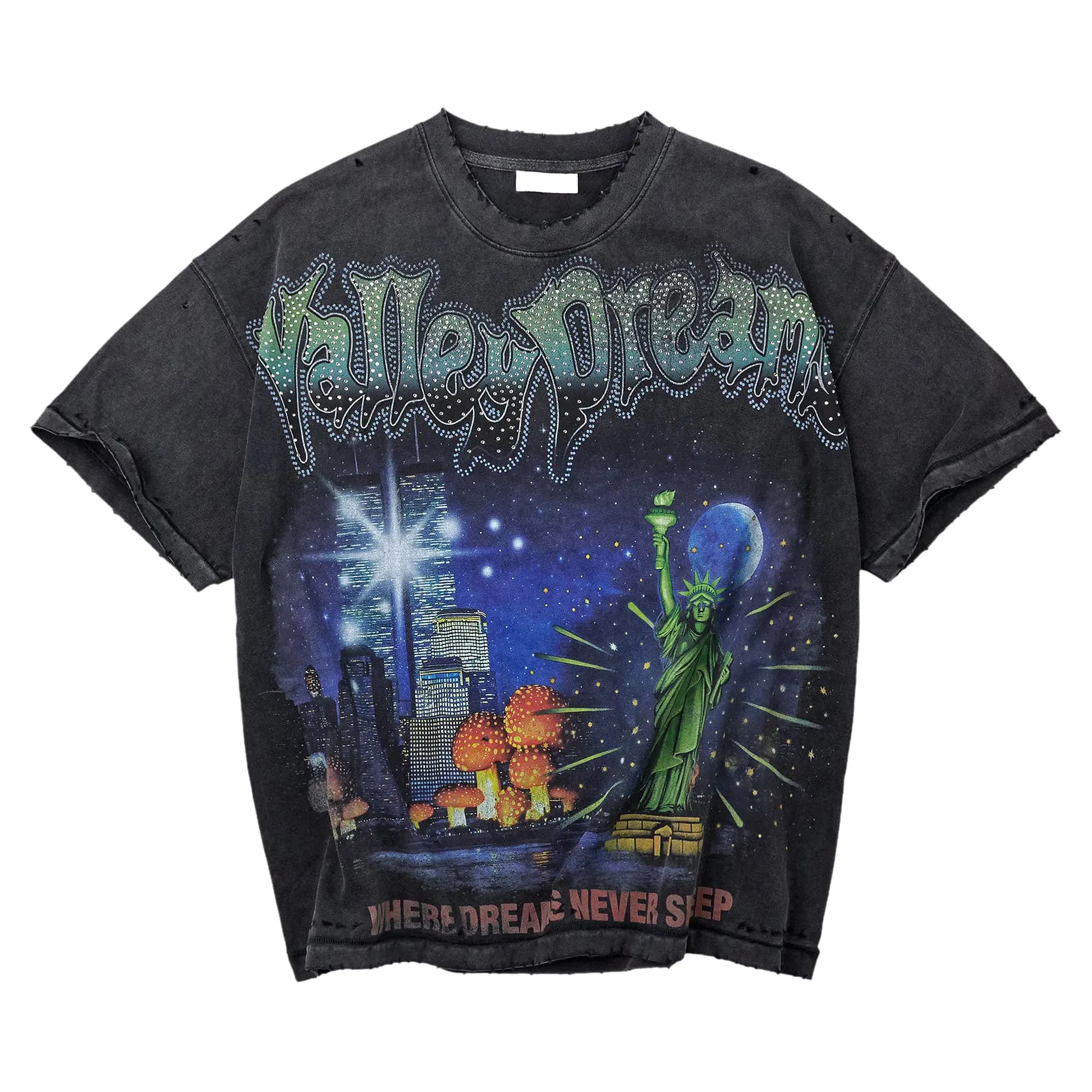 Vale Forever Skyline Bling Tee 'Black' by Vale Forever