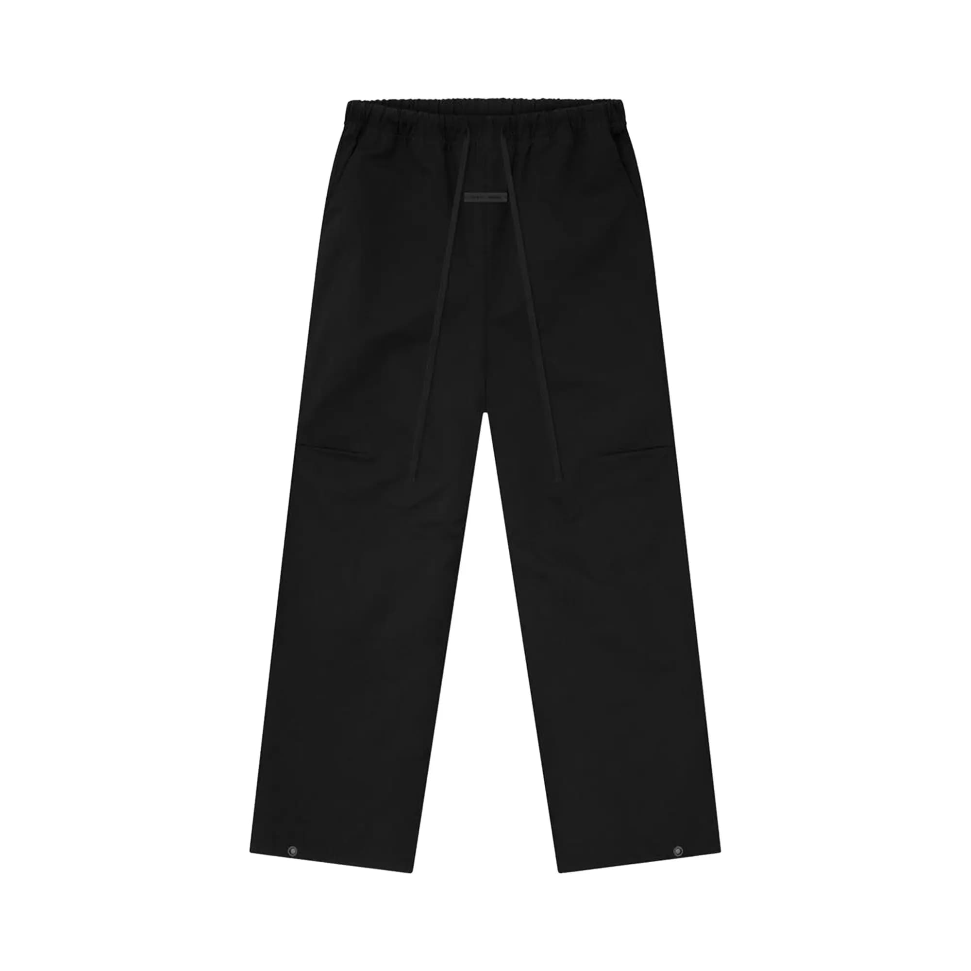 Fear of God Essentials Poly Twill Work Pants 'Jet Black' by Fear of God