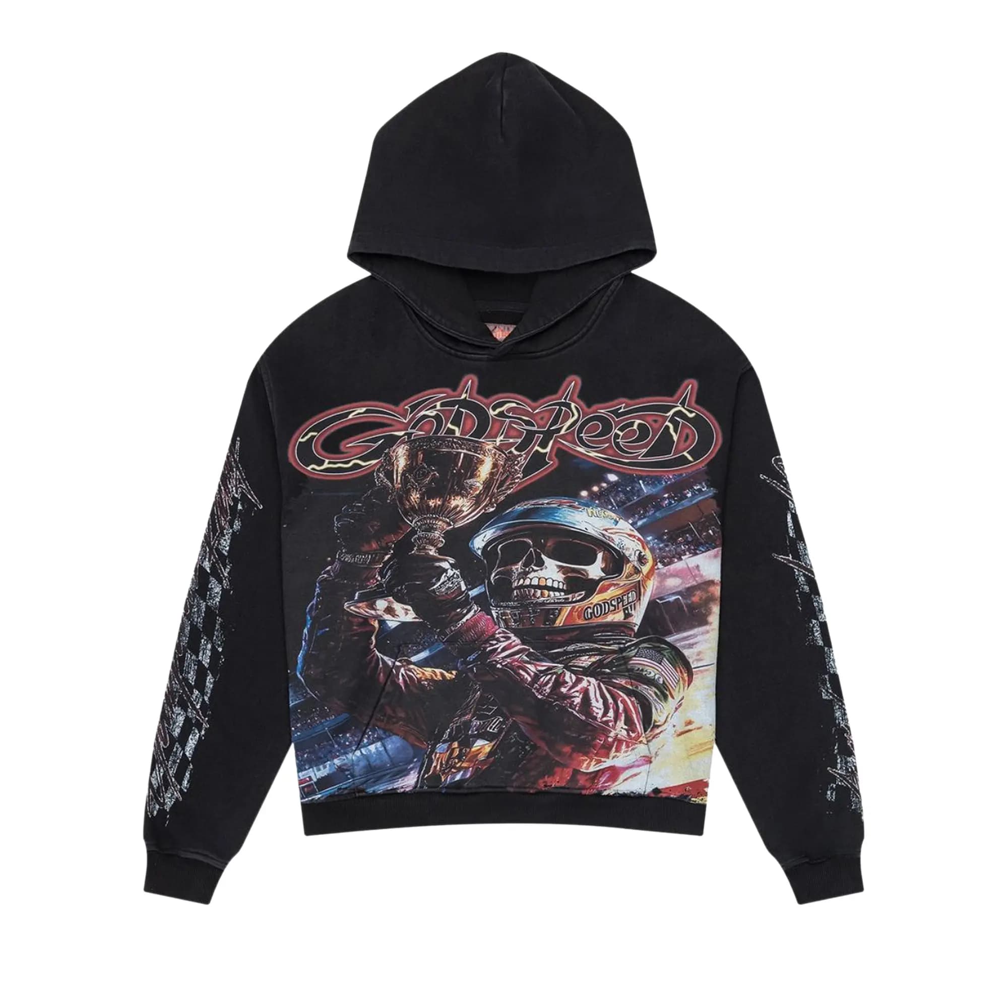 Godspeed Podium Dreams Hoodie 'Black Washed' by Godspeed