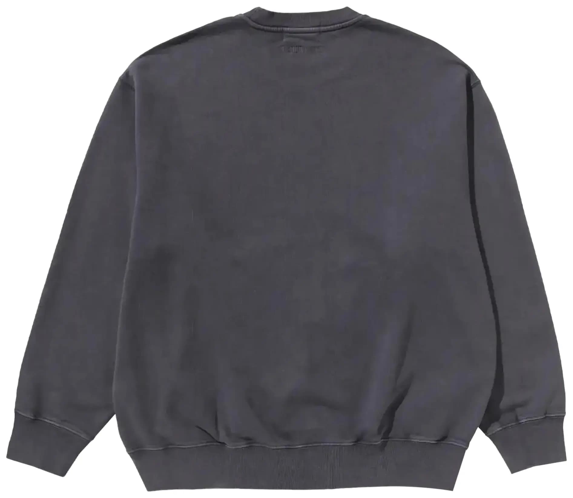 BAPE Garment Dye One Point Relaxed Fit Crewneck Sweatshirt 'Charocal' 2