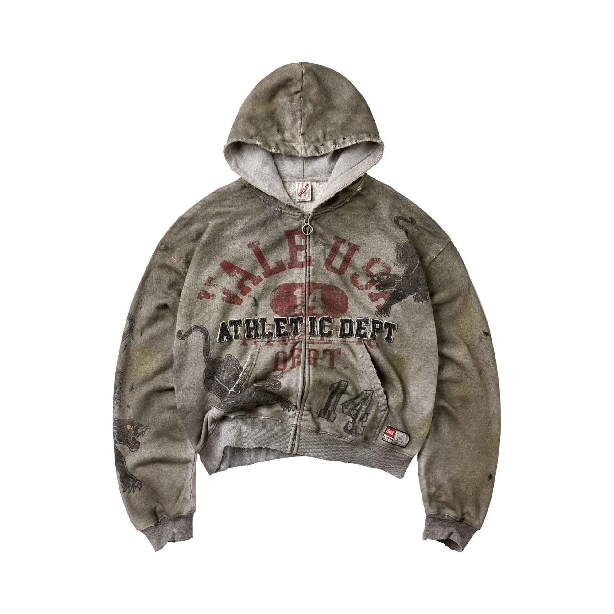 Vale Forever Varsity Zip Up 'Grey' by Vale Forever