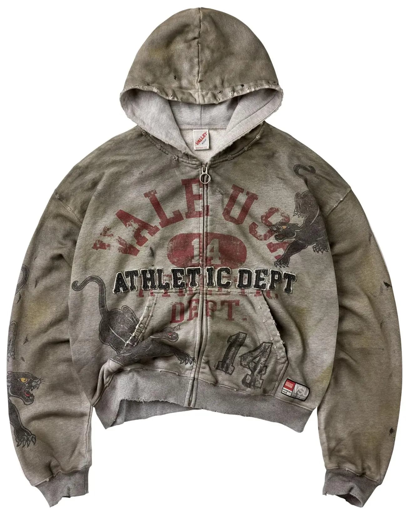 Vale Forever Varsity Zip Up 'Grey' 2