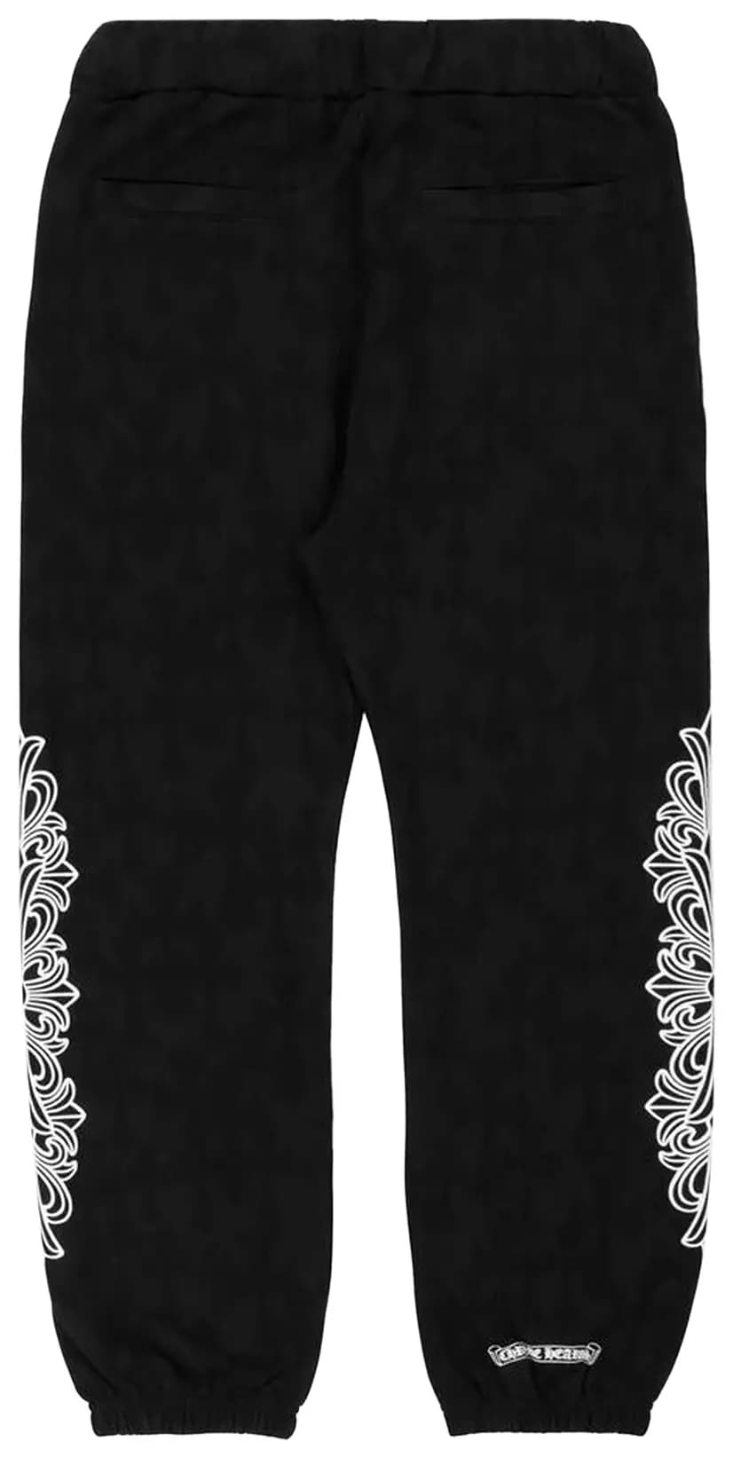 Chrome Hearts Floral Sweatpants 'Black' 2