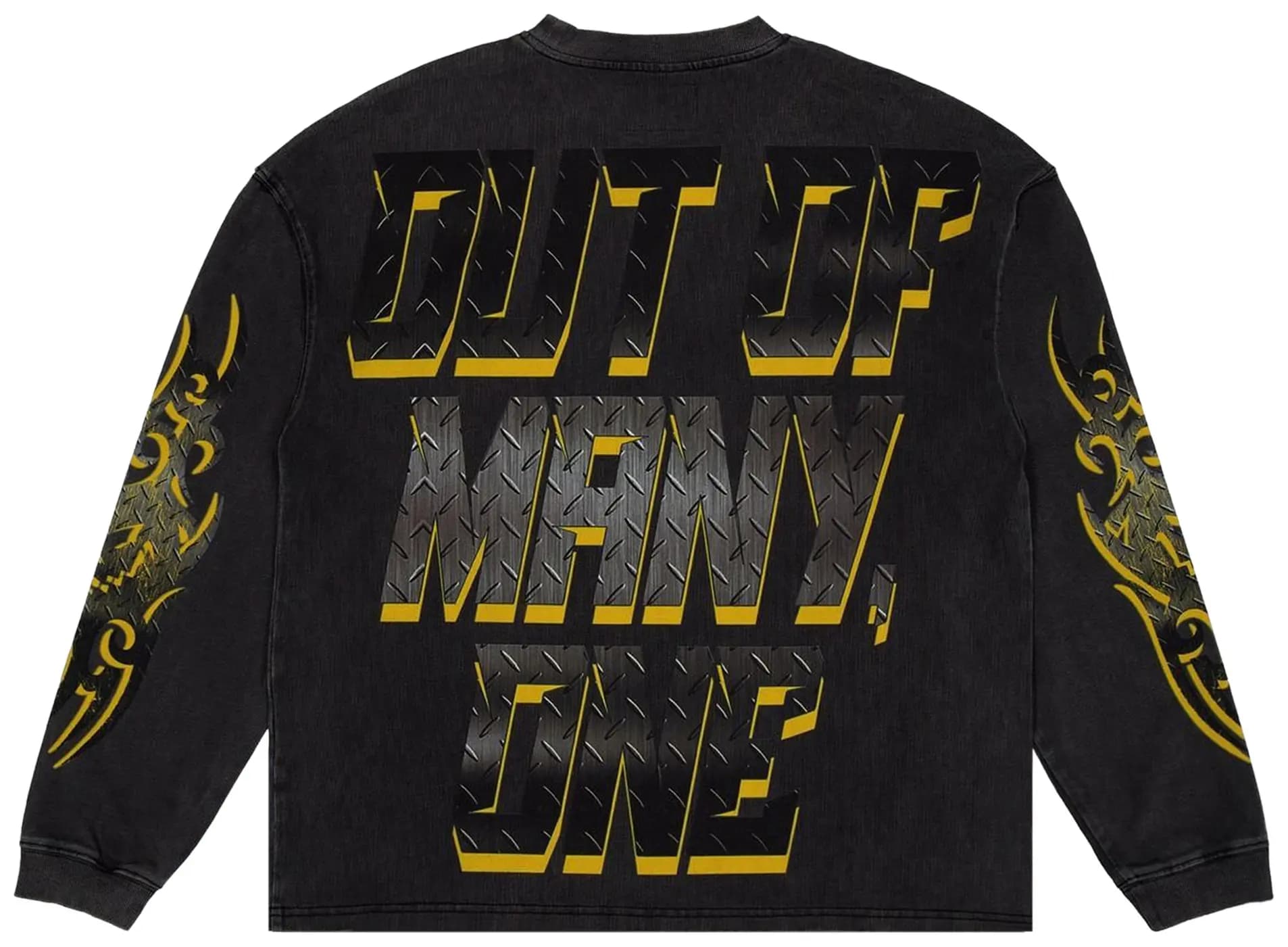 Godspeed Under Construction Long-Sleeve T-Shirt 'Black Wash' 2