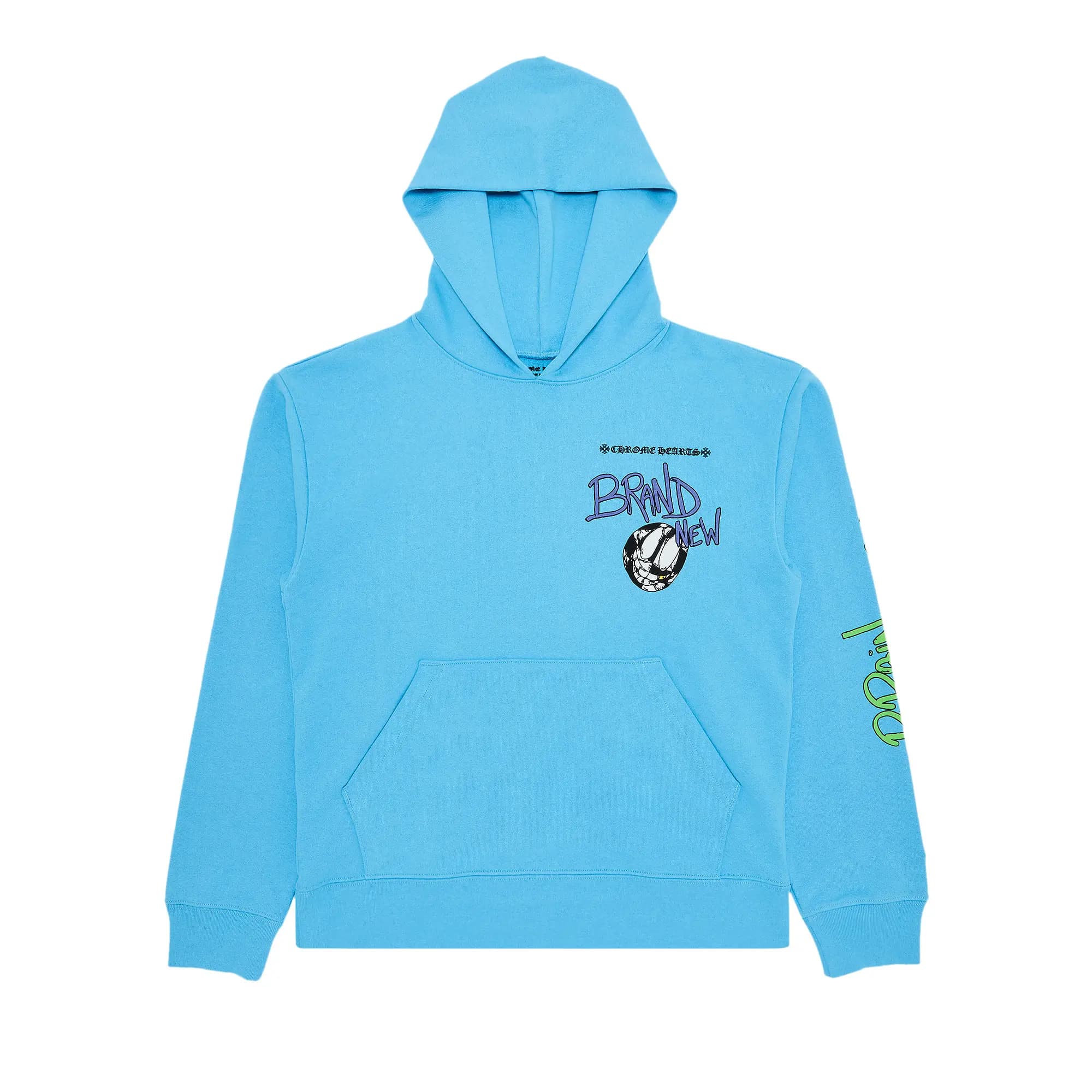 Chrome Hearts Matty Boy Brain Hoodie 'Blue' by Chrome Hearts
