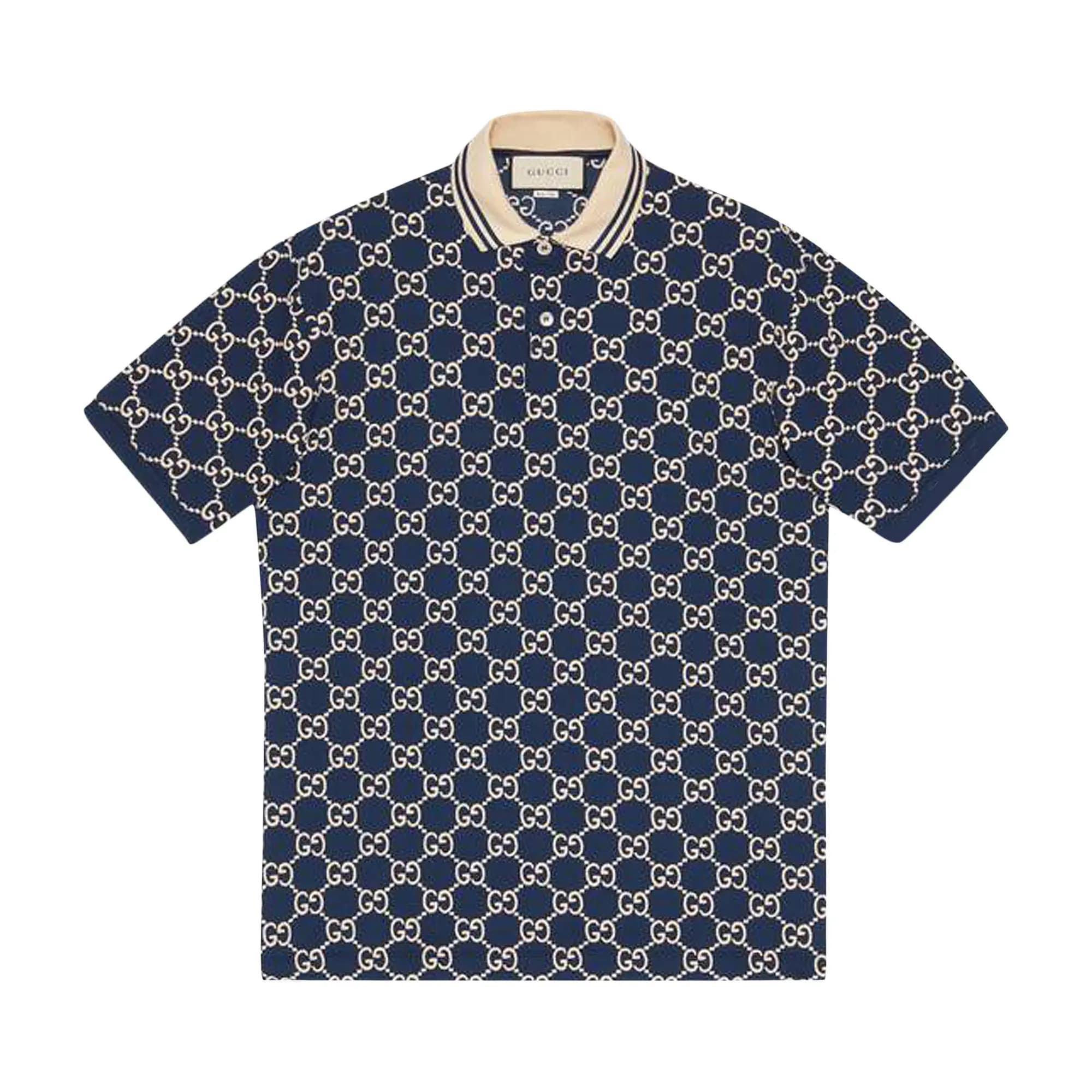 Gucci Short-Sleeve Polo 'Dark Blue' by Gucci