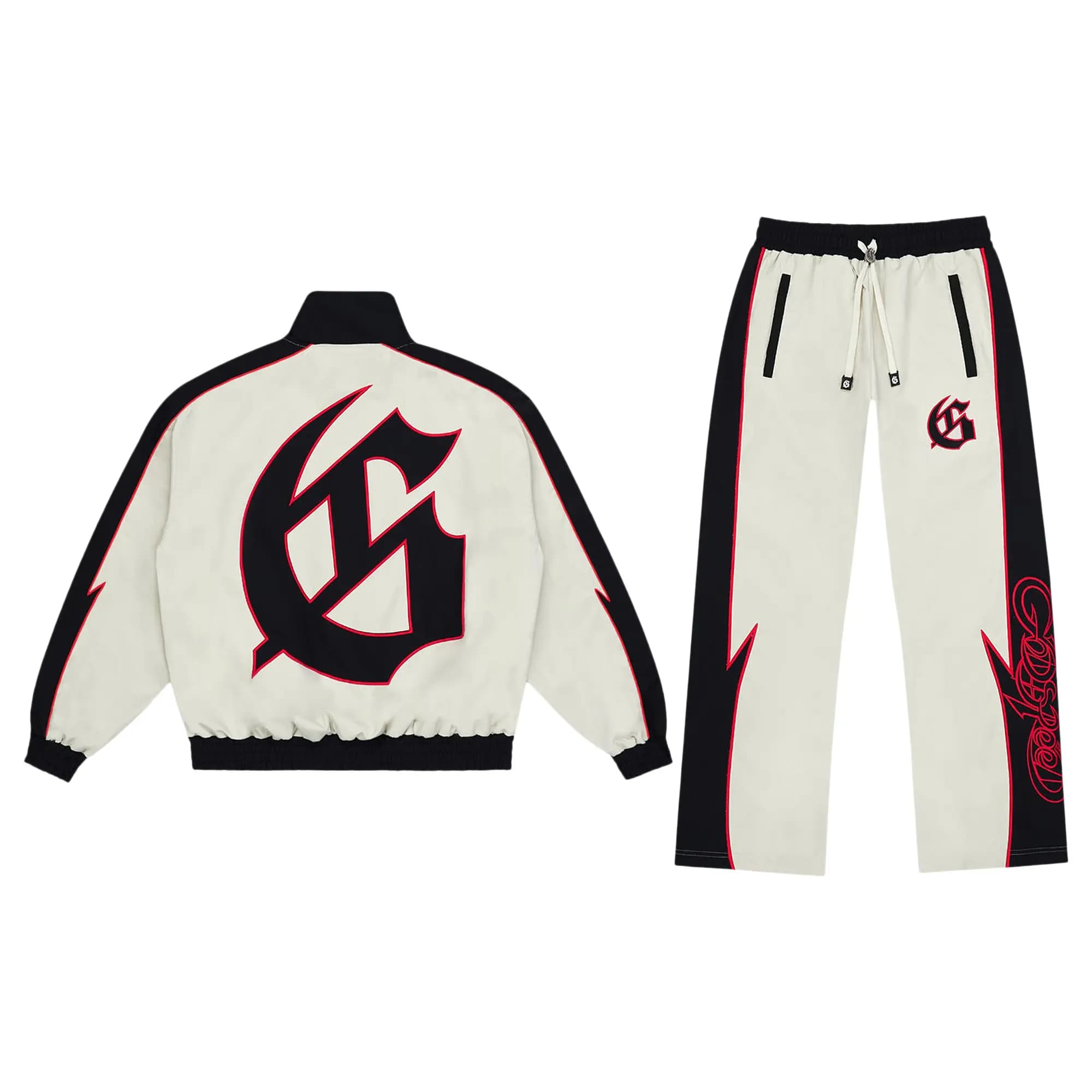 Godspeed GT Tracksuit 'White/Red' by Godspeed