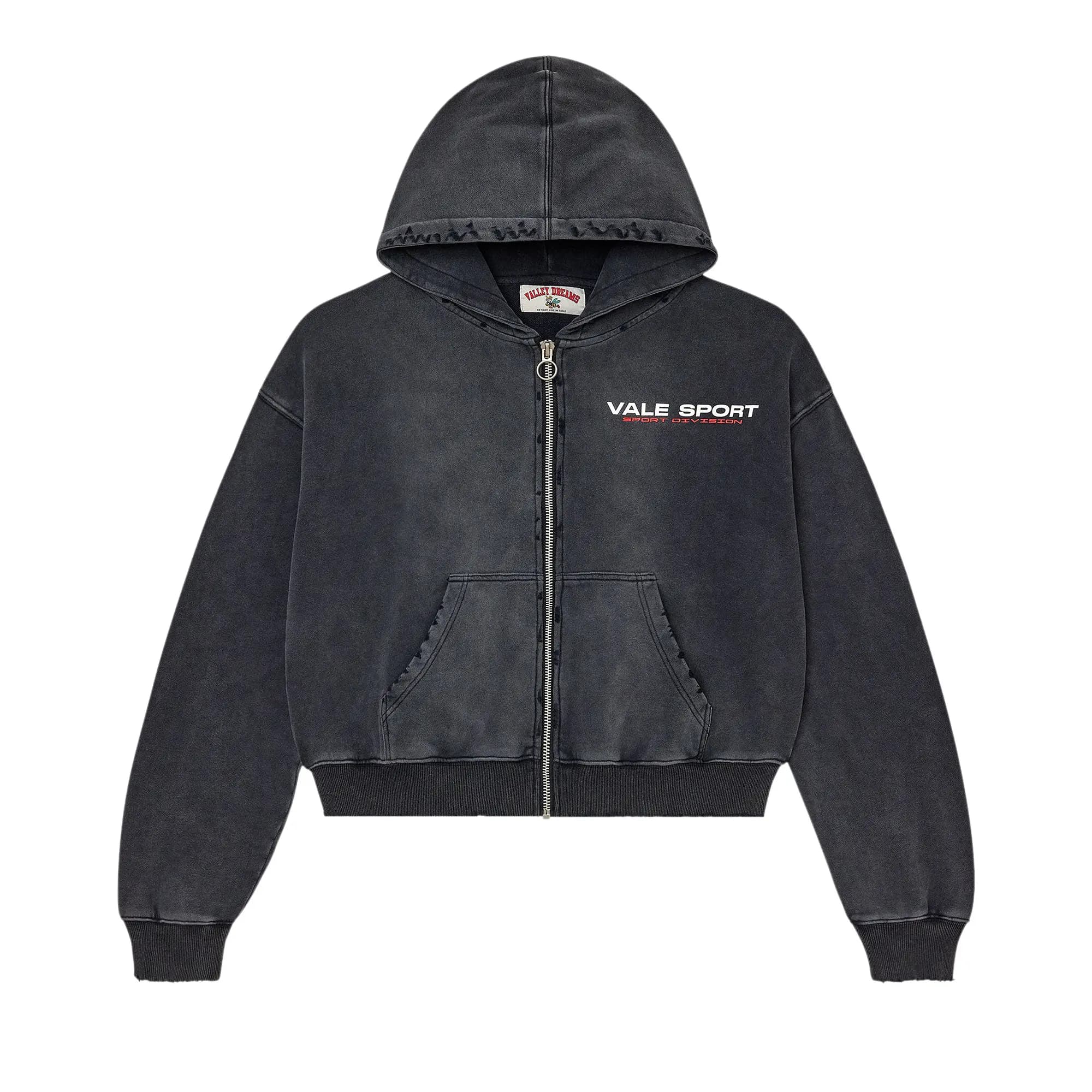 Vale Forever Staple Zip Up 'Faded/Black' by Vale Forever