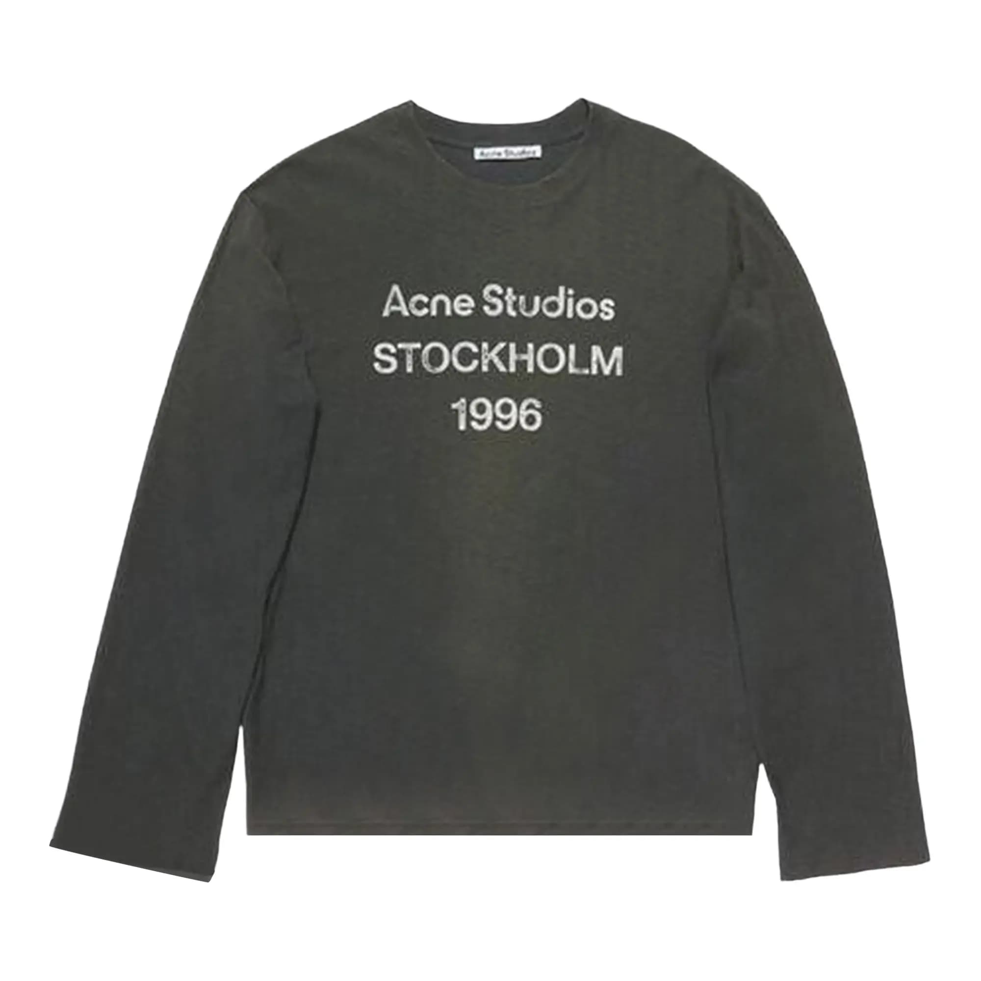 Acne Studios 1996 Long-Sleeve T-Shirt 'Faded Black' by Acne Studios
