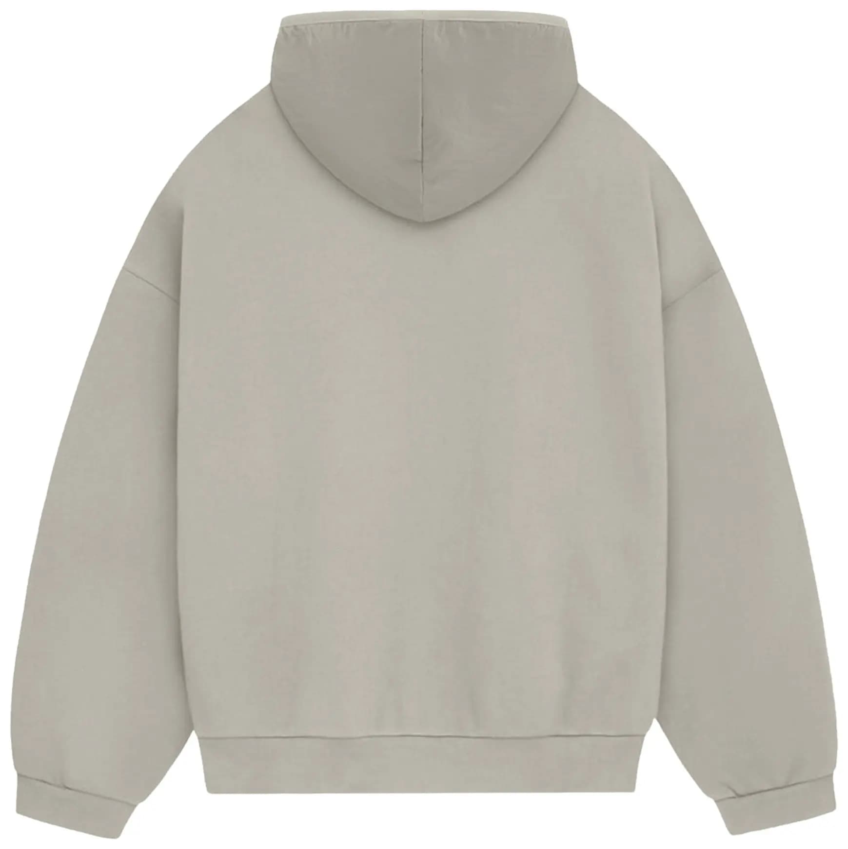 Fear of God Essentials Nylon Fleece Hoodie 'Seal/Seal' 2