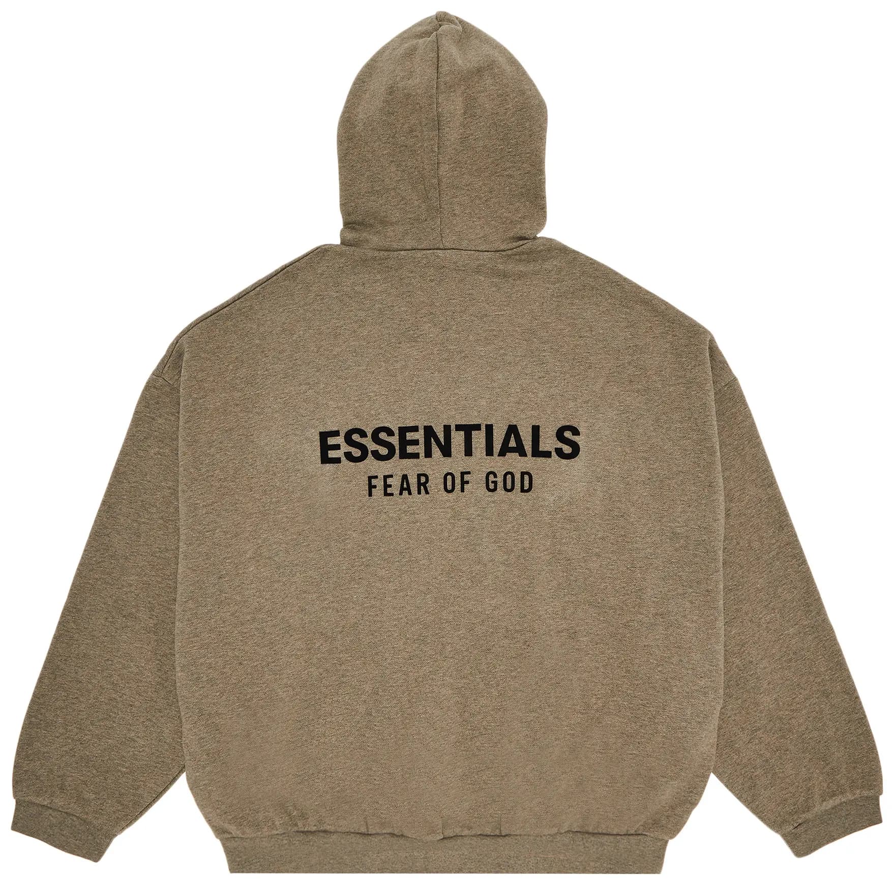 Fear of God Essentials Fleece Hoodie II 'Heather Grey' 2