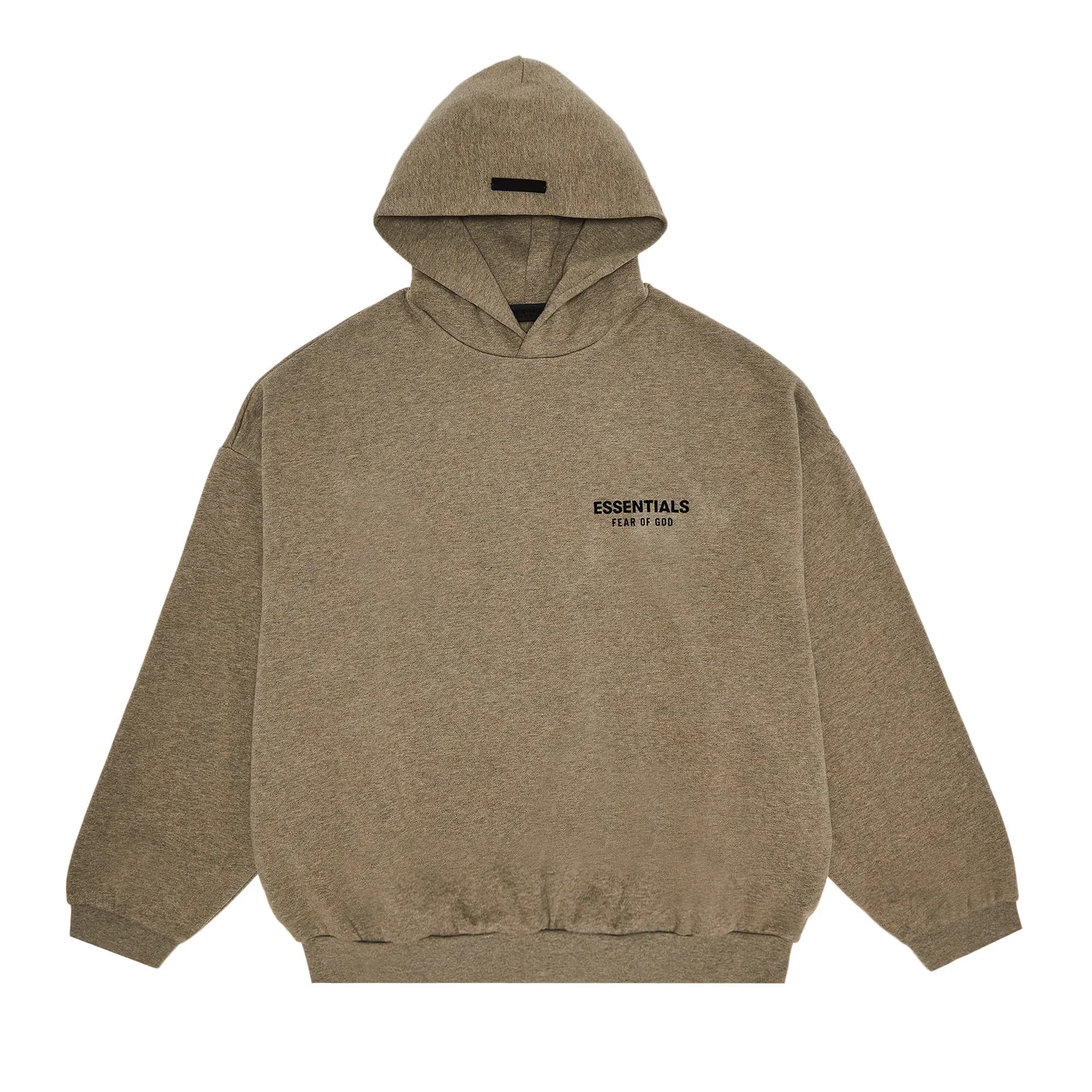Fear of God Essentials Fleece Hoodie II 'Heather Grey' by Fear Of God Essentials