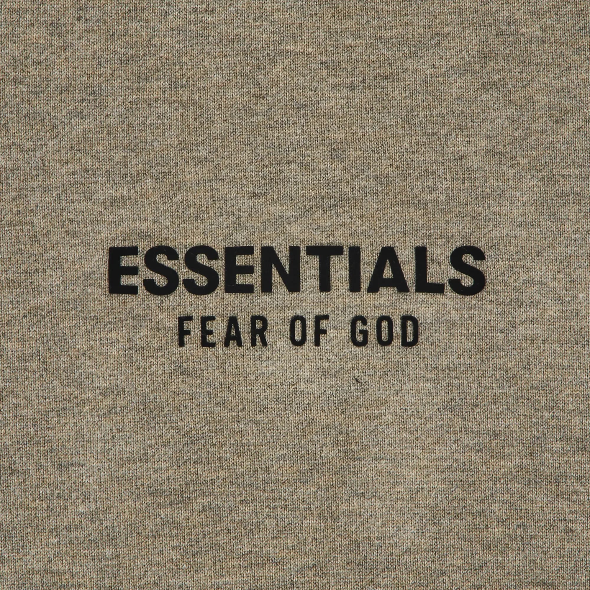 Fear of God Essentials Fleece Hoodie II 'Heather Grey' 3