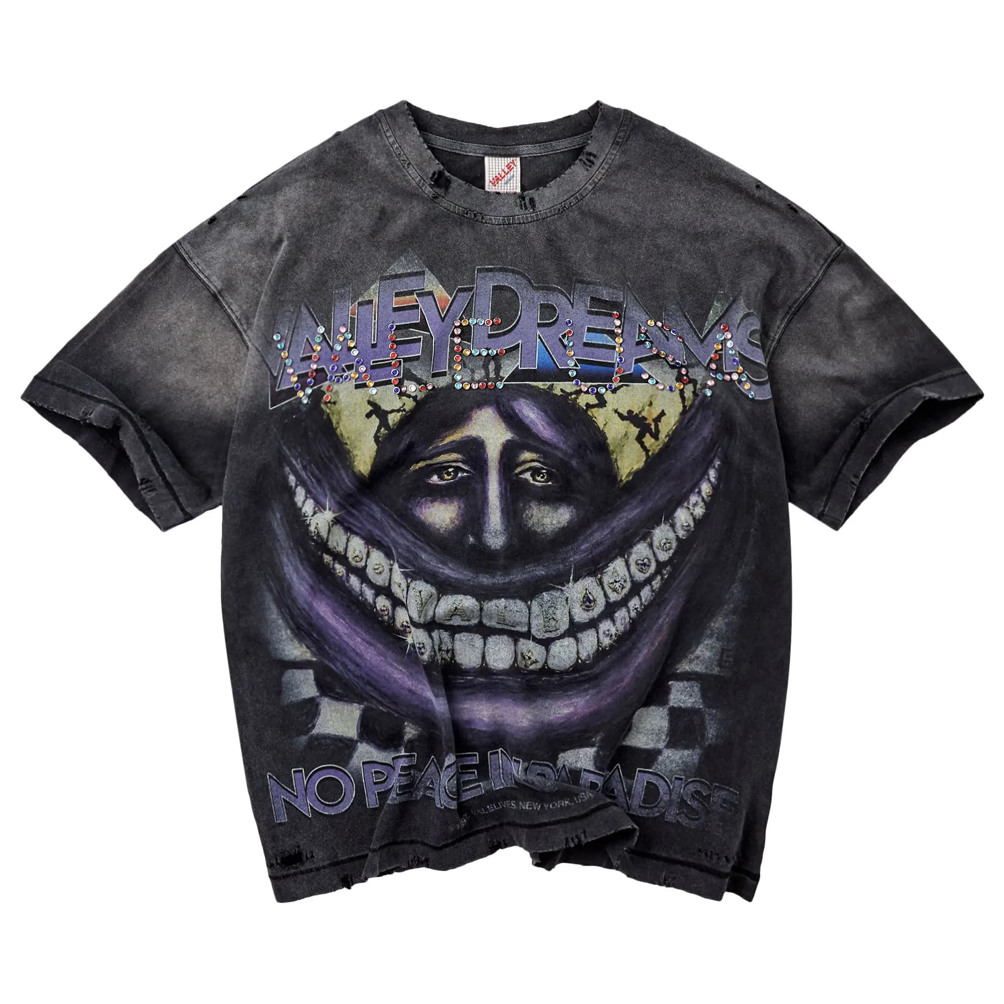 Vale Forever Smiley Face Tee 'Black' by Vale Forever