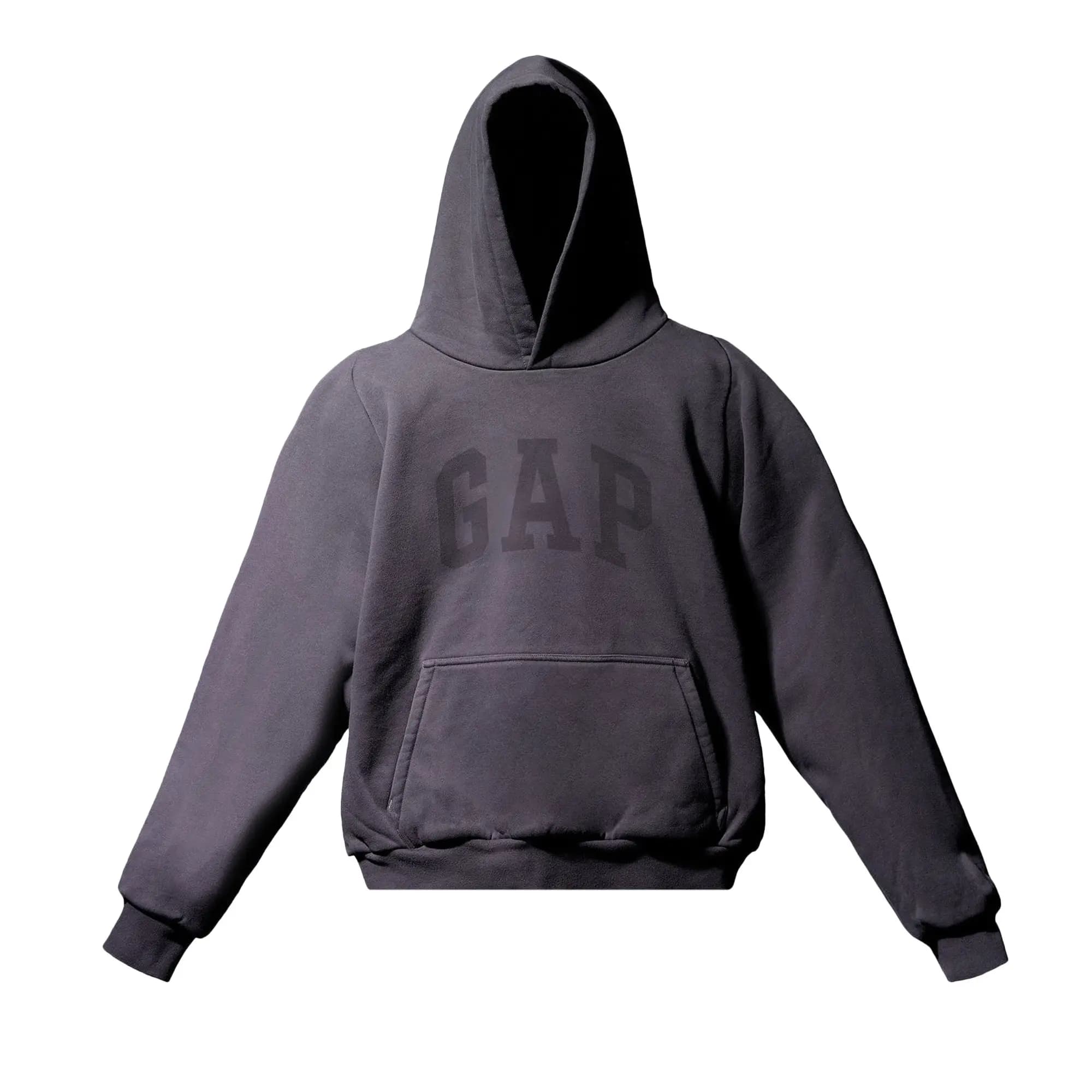 Yeezy Gap Engineered by Balenciaga Dove Shrunken Hoodie 'Black' by Yeezy