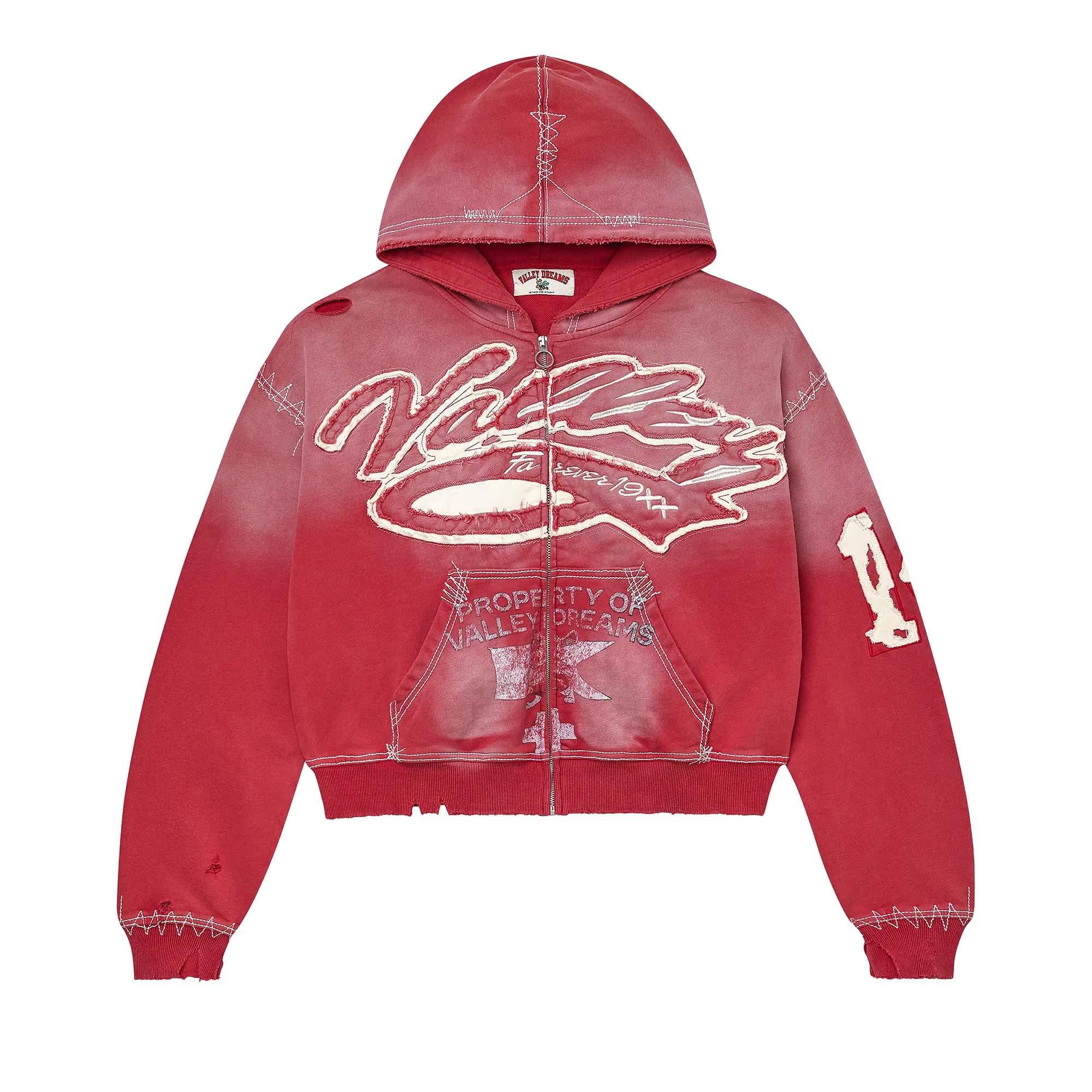 Vale Forever Religion Zip Up 'Burn' by Vale Forever