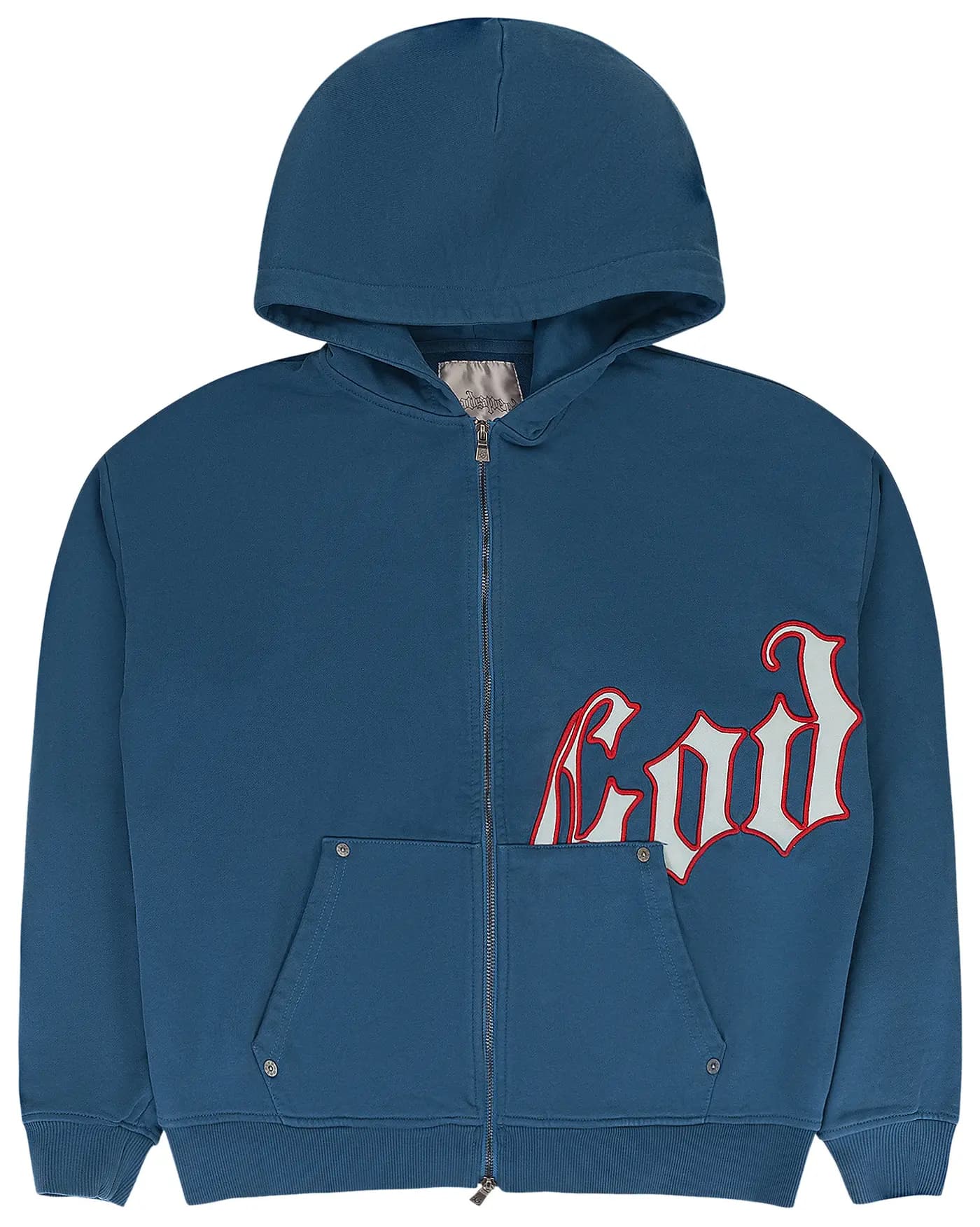 Godspeed OG Logo V2 Sweatsuit 'Deep Water/Red' 2