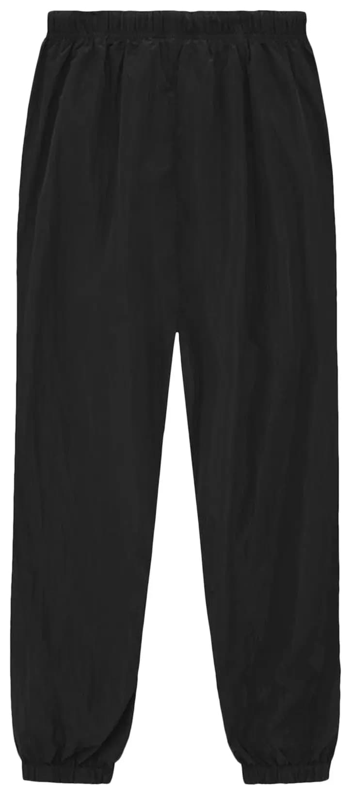 Fear of God Essentials Crinkle Nylon Track Pants 'Jet Black' 2