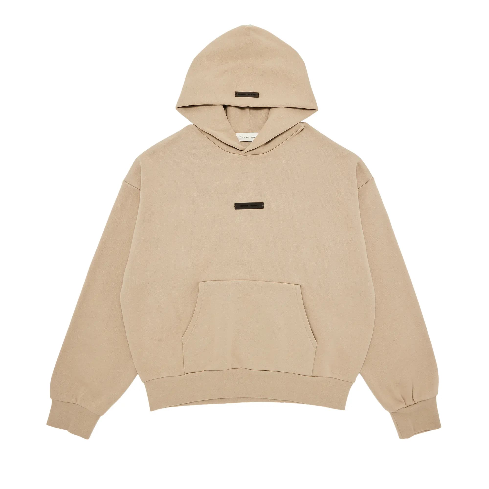 Fear of God Essentials Classic Fleece Hoodie 'Timber' by Fear Of God Essentials