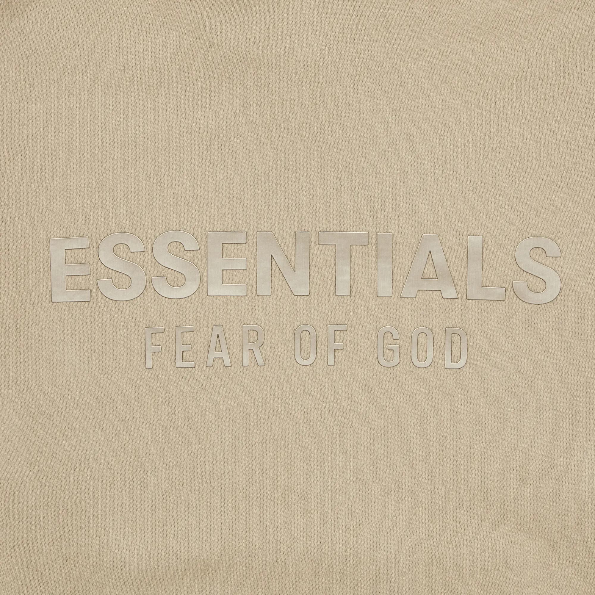 Fear of God Essentials Classic Fleece Hoodie 'Timber' 3