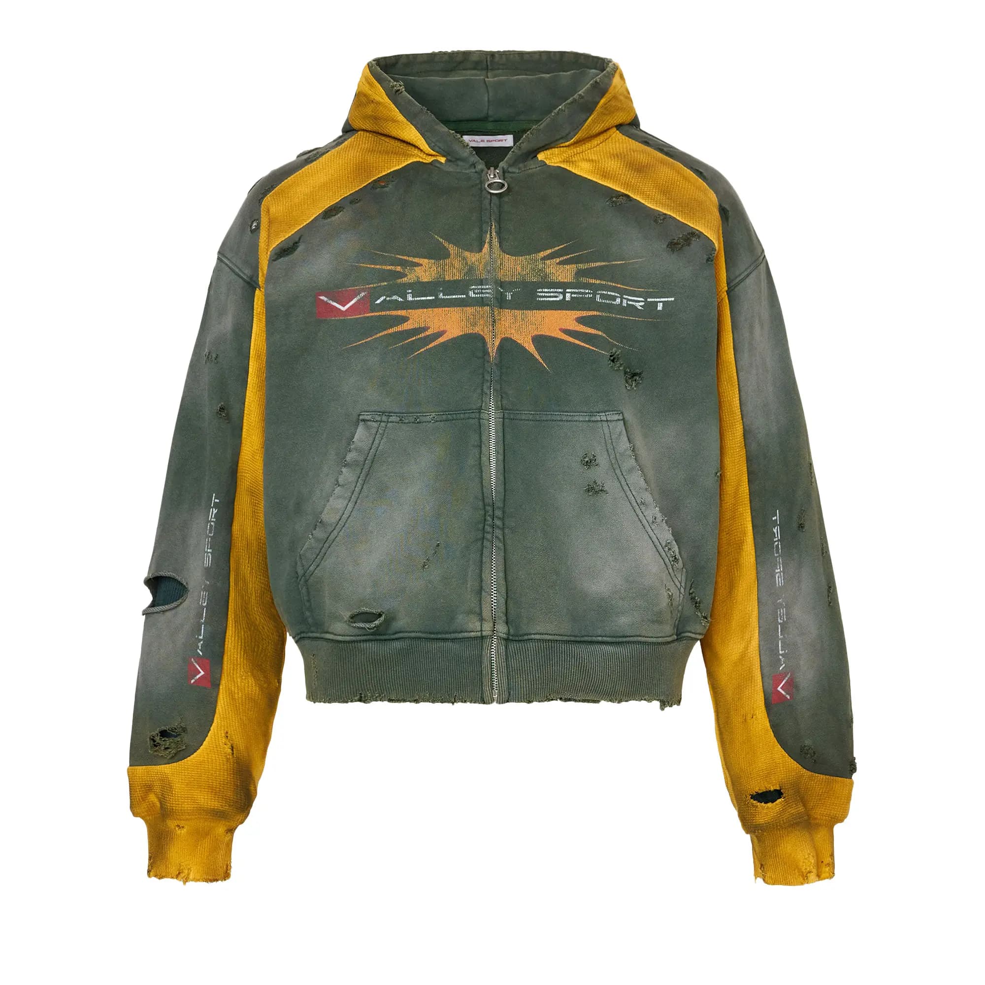 Vale Forever Khalifa Zip Up 'Green' by Vale Forever
