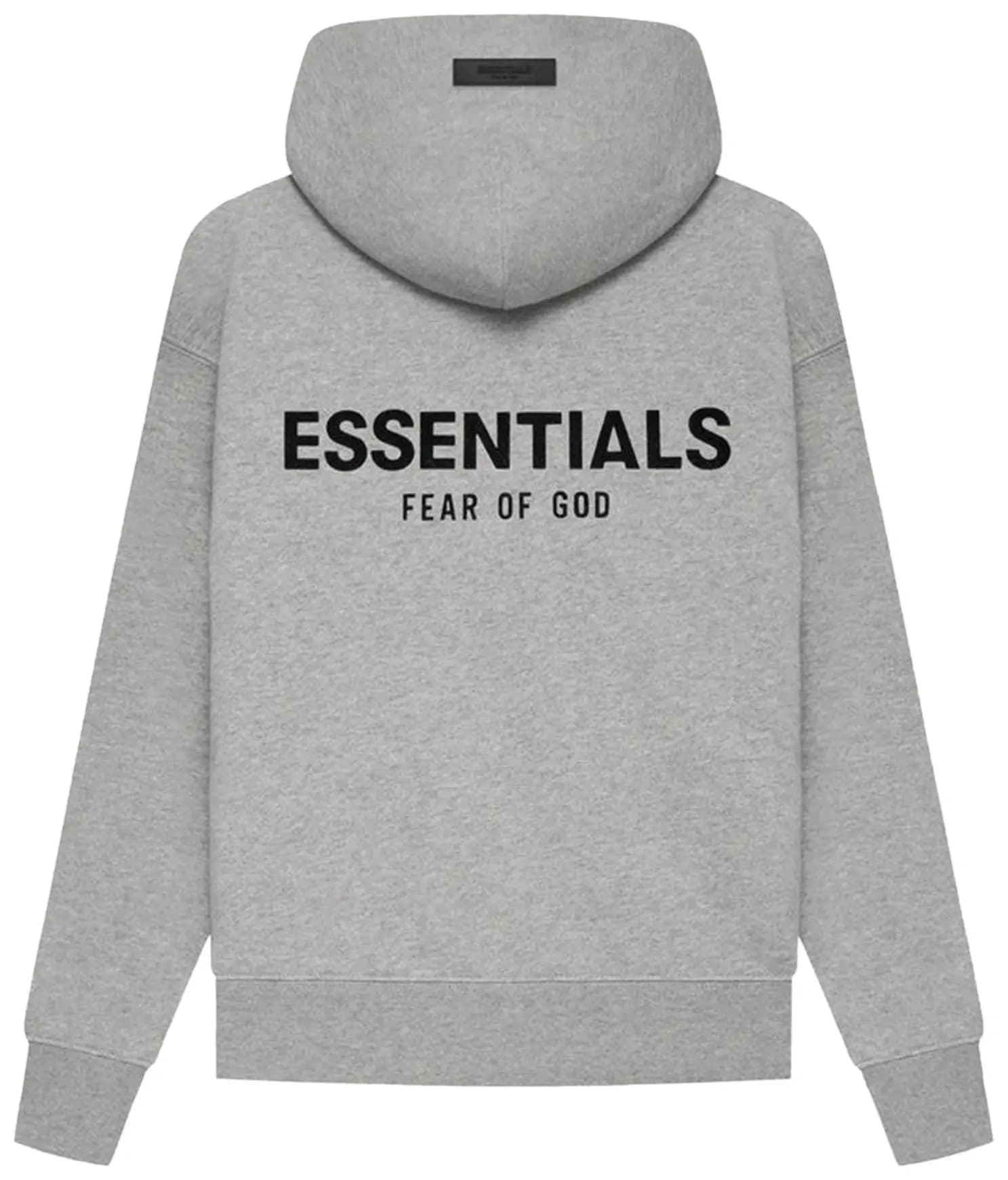 Fear of God Essentials Kids Essentials Hoodie 'Dark Oatmeal' 2