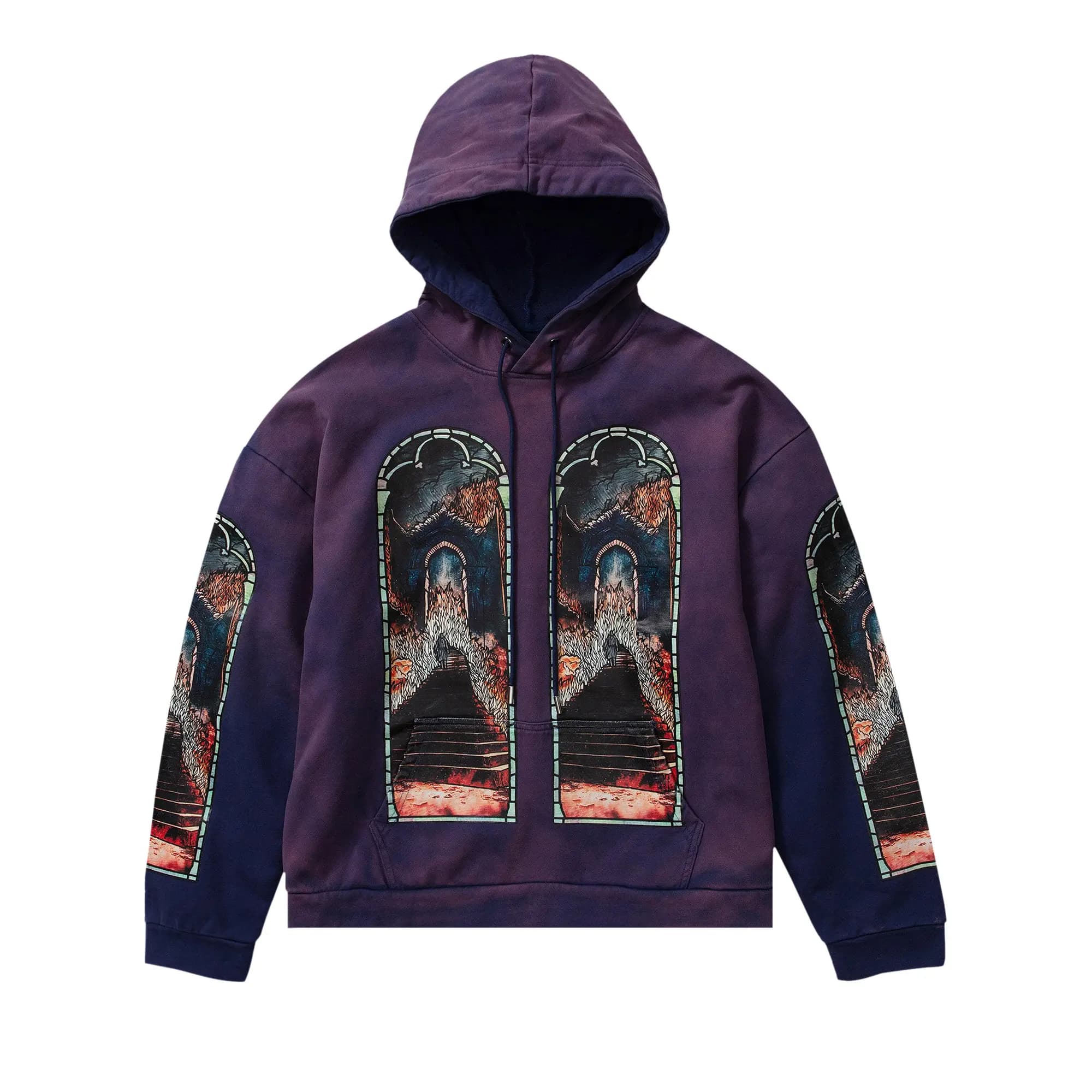 Who Decides War Descent Hoodie 'Indigo' by Who Decides War