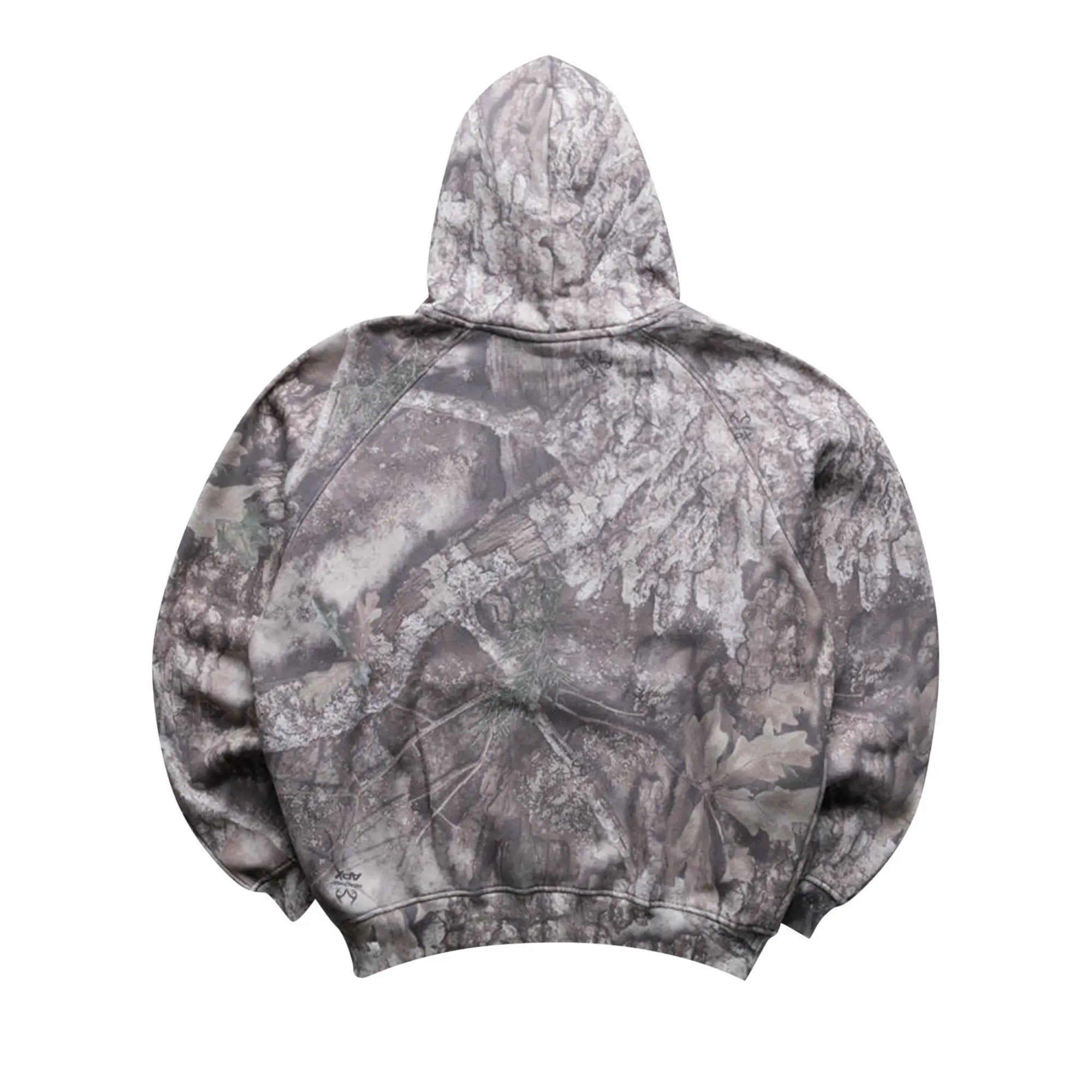 Air Jordan Brooklyn Realtree Fleece Pullover Hoodie 'White/Bright Citron' 2